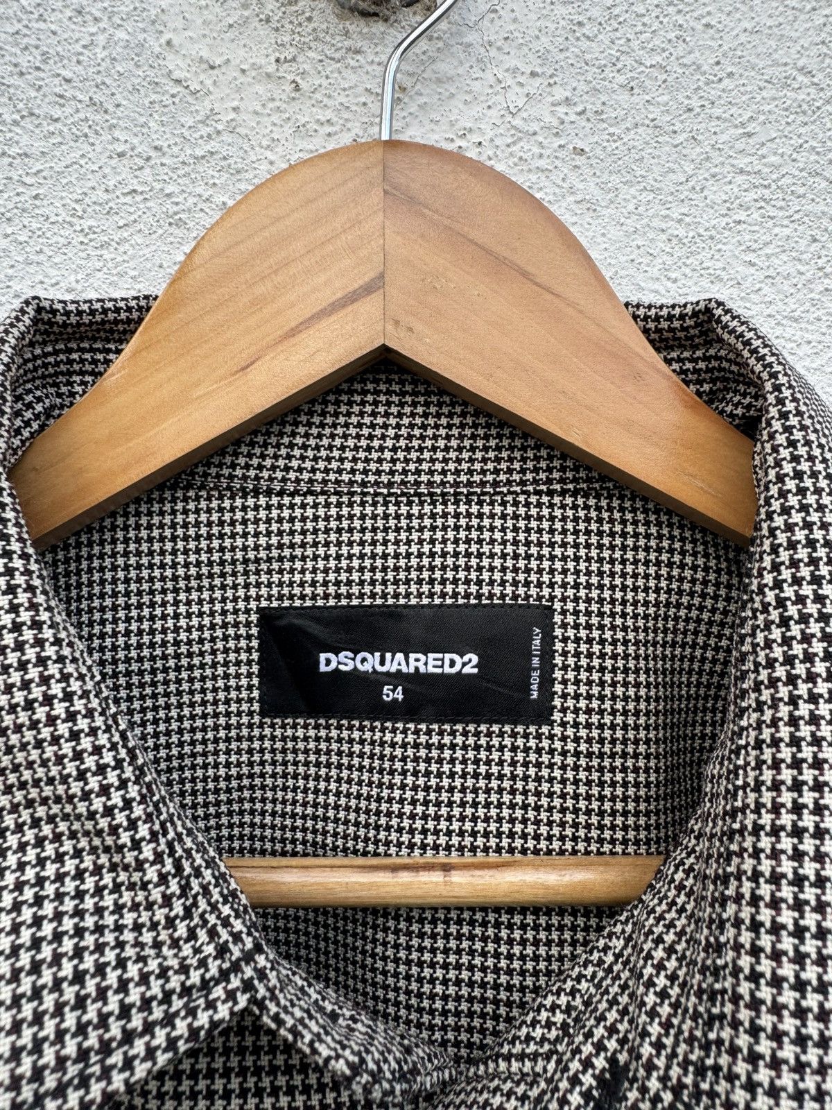 Dsquared2 2000s Archival Dsquared2 Multi Textured Button Shirt Size US L / EU 52-54 / 3 - 6 Thumbnail