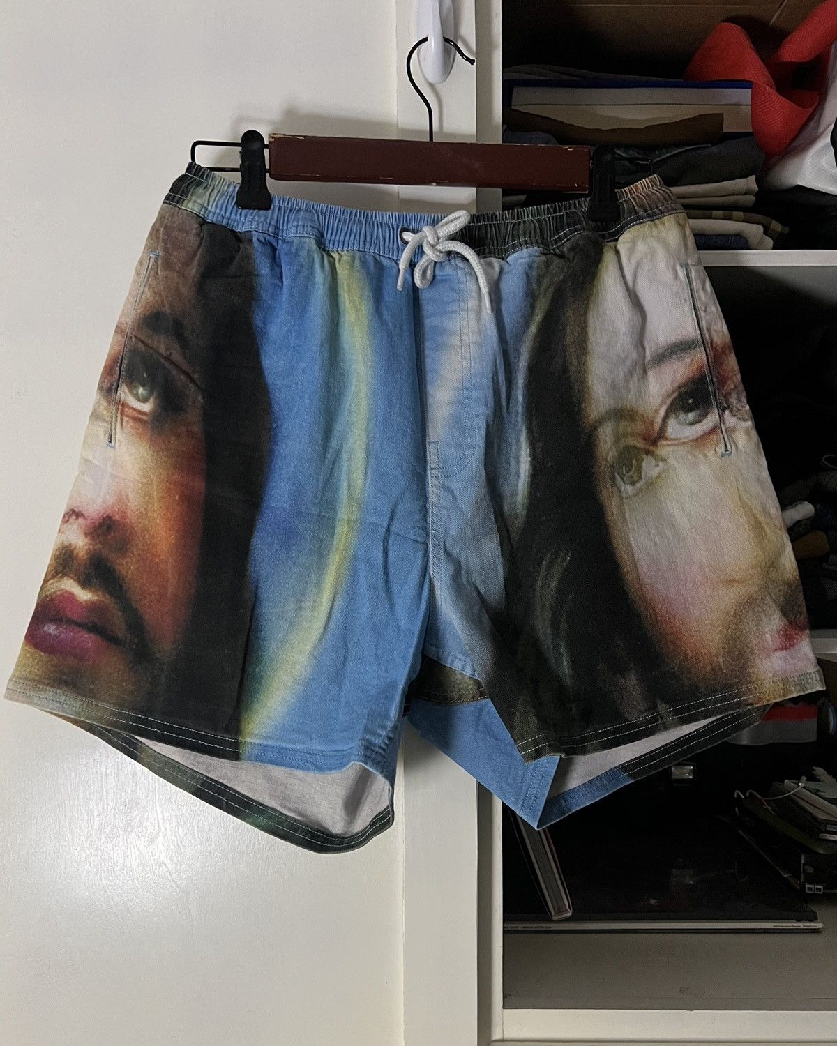 VERY RARE Pleasures Jesus Holy Shorts