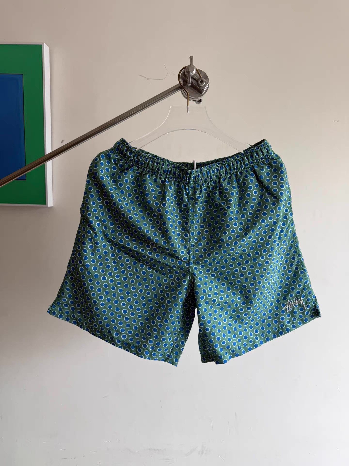 Stussy STUSSY Polka Dot Surf Shorts Q17 Size US 34 / EU 50 - 1 Thumbnail