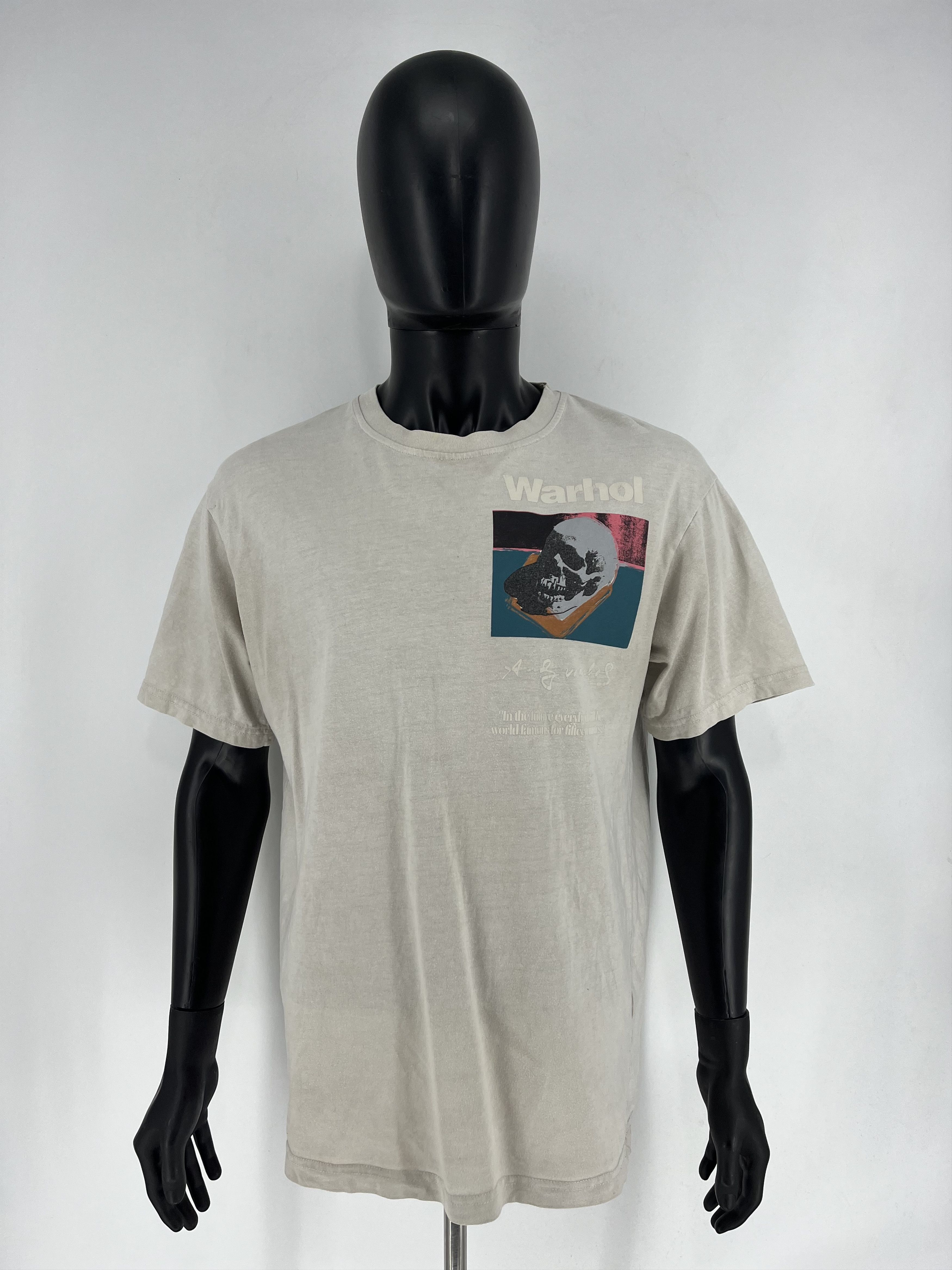 Andy Warhol × Pull & Bear Vintage Pull&Bear Andy Warhol Tshirt Tee Size L Size US L / EU 52-54 / 3 - 3 Thumbnail