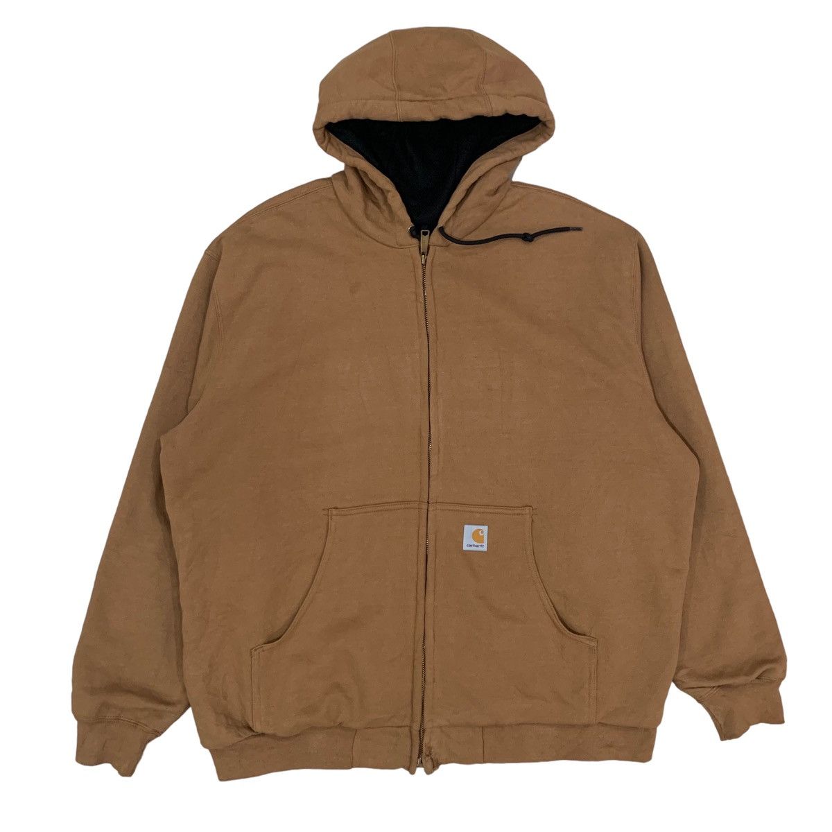 Carhartt Vintage Carhartt Oversized Hoodie Zipper Jacket Size US L / EU 52-54 / 3 - 1 Thumbnail