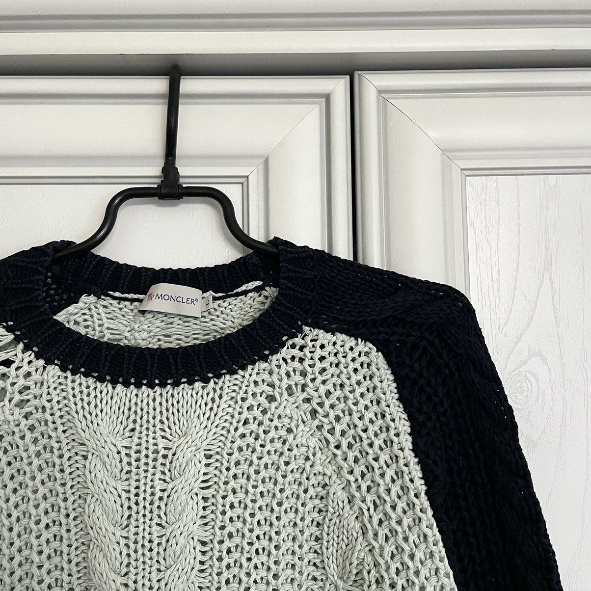 Moncler Moncler Maglia Tricot Girocollo Knitted Sweater Size L / US 10 / IT 46 - 2 Thumbnail