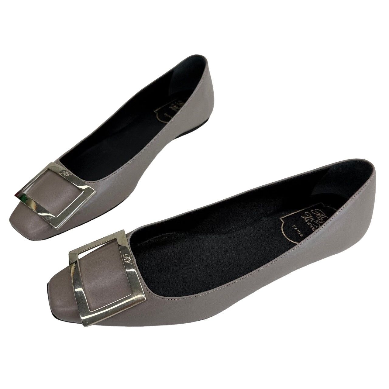 Roger Vivier Roger Vivier Trompette Leather Flats Size 37 Size US 7 / IT 37 - 1 Thumbnail