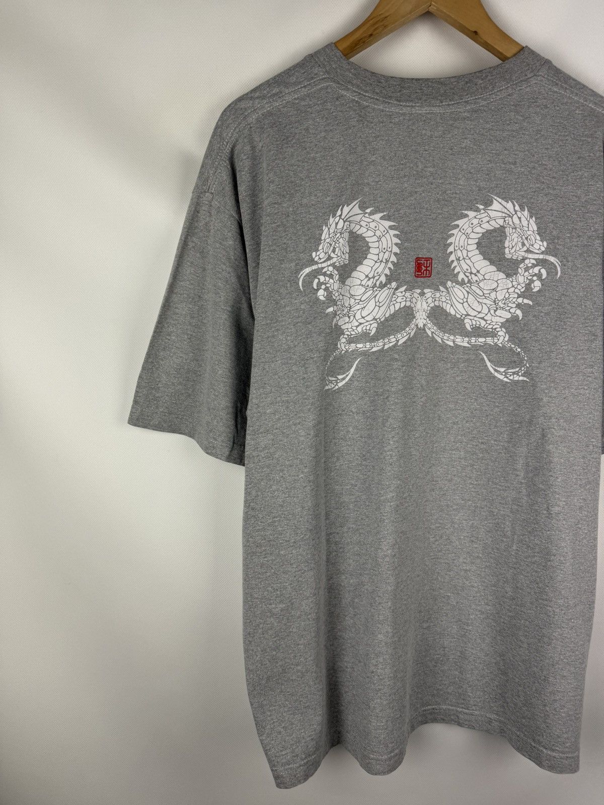 Stussy Stussy Outdoor Vintage 90s Big Back Dragon Logo T Shirt Size US XL / EU 56 / 4 - 2 Thumbnail