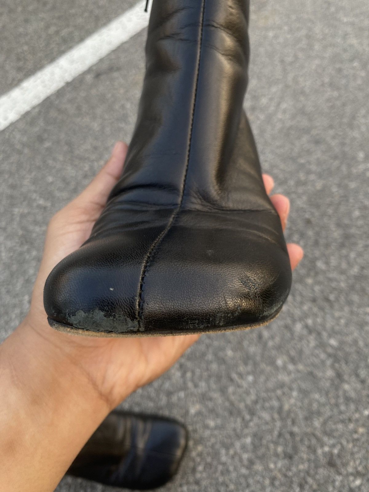 Maison Margiela MM6 Maison Margiela Leather Ankle boot Size US 6.5 / IT 36.5 - 9 Thumbnail