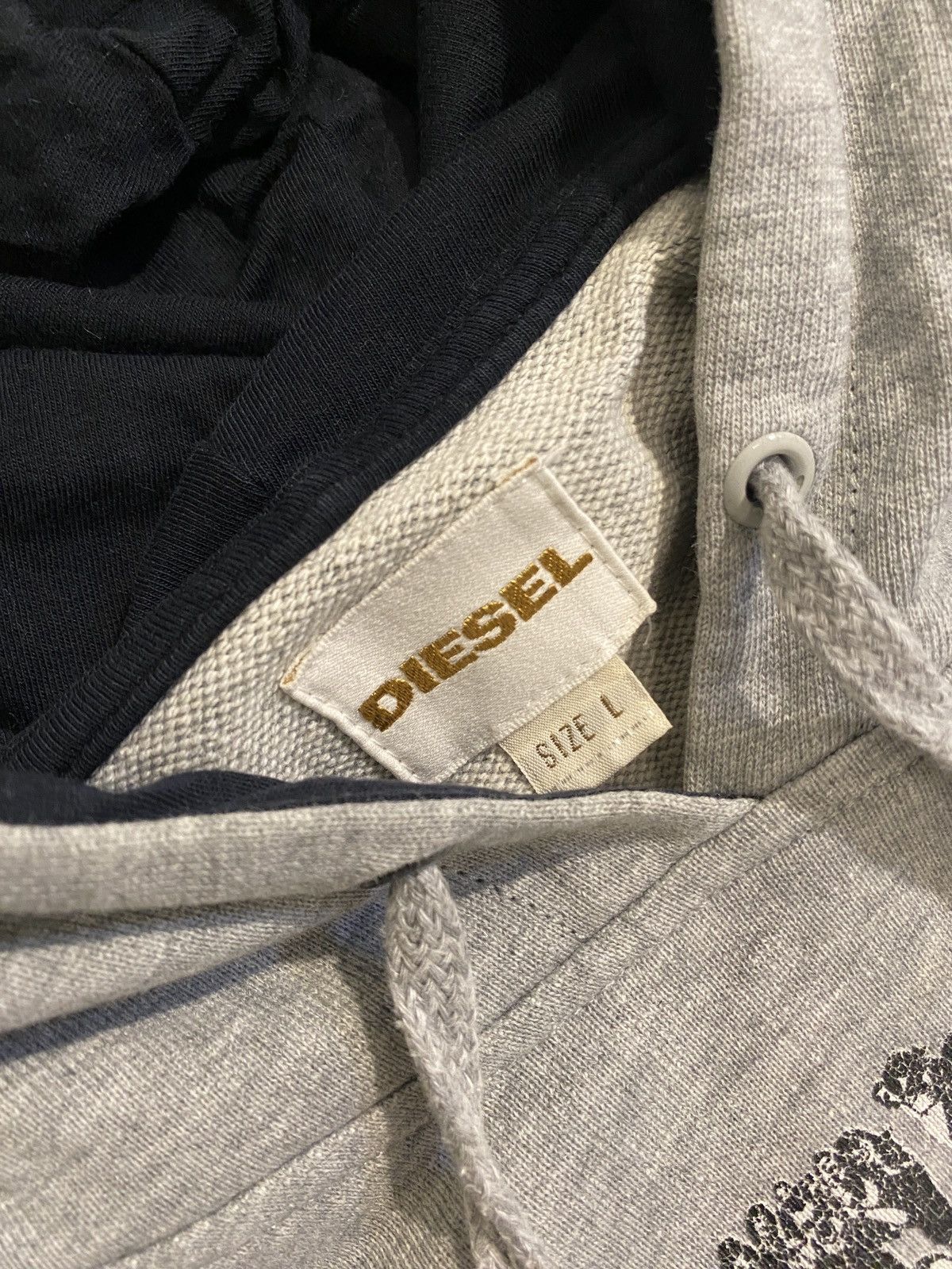 Diesel Diesel Hoodie Logo Japan Y2K Style Size US L / EU 52-54 / 3 - 7 Thumbnail