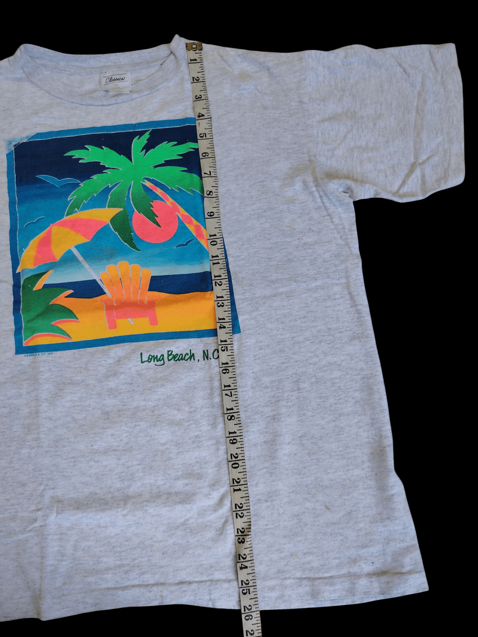 Other Vintage 1997 Long Beach California T-Shirt by Barber & Co Size US L / EU 52-54 / 3 - 4 Thumbnail
