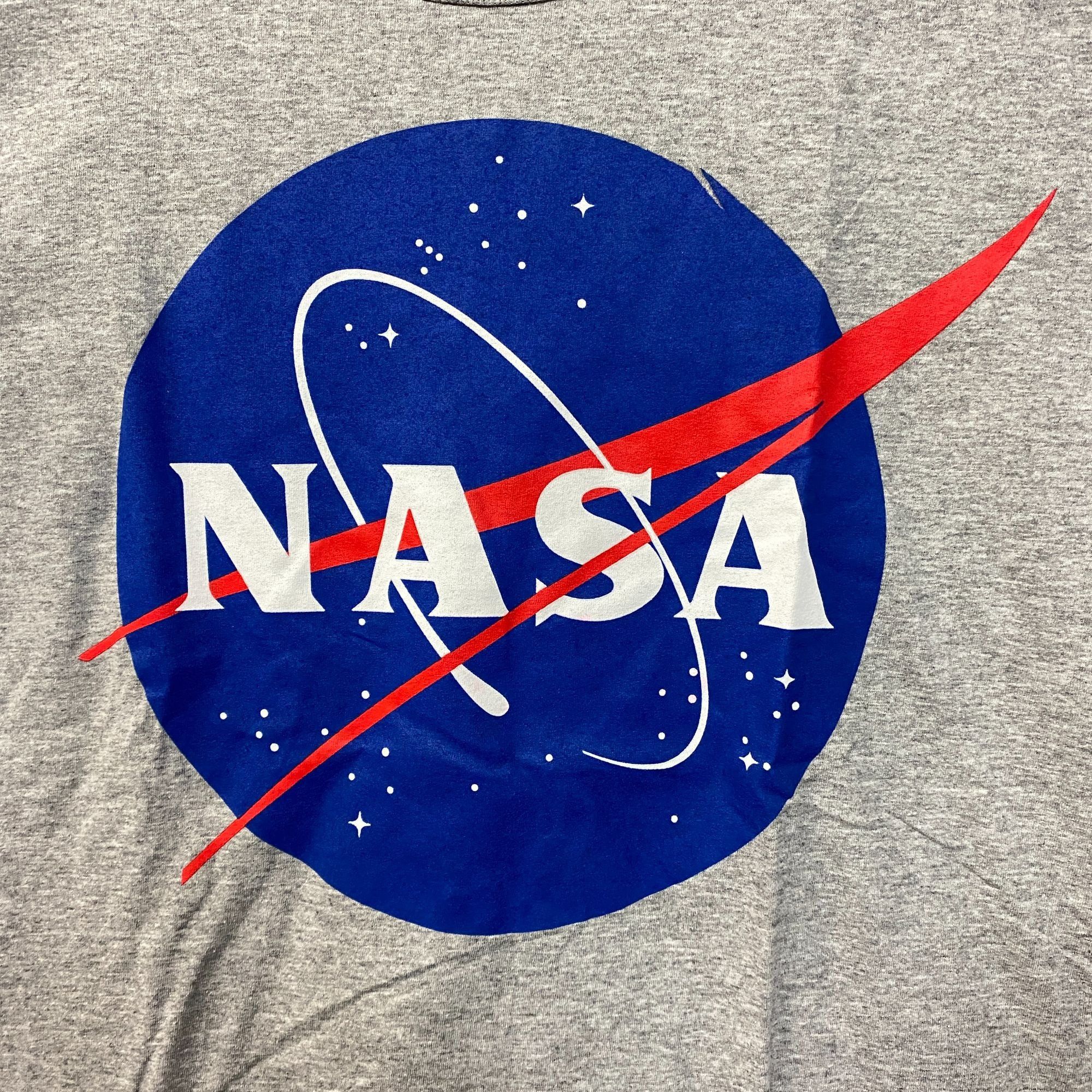NASA NASA Logo Gray T-Shirt Medium Size US M / EU 48-50 / 2 - 2 Thumbnail