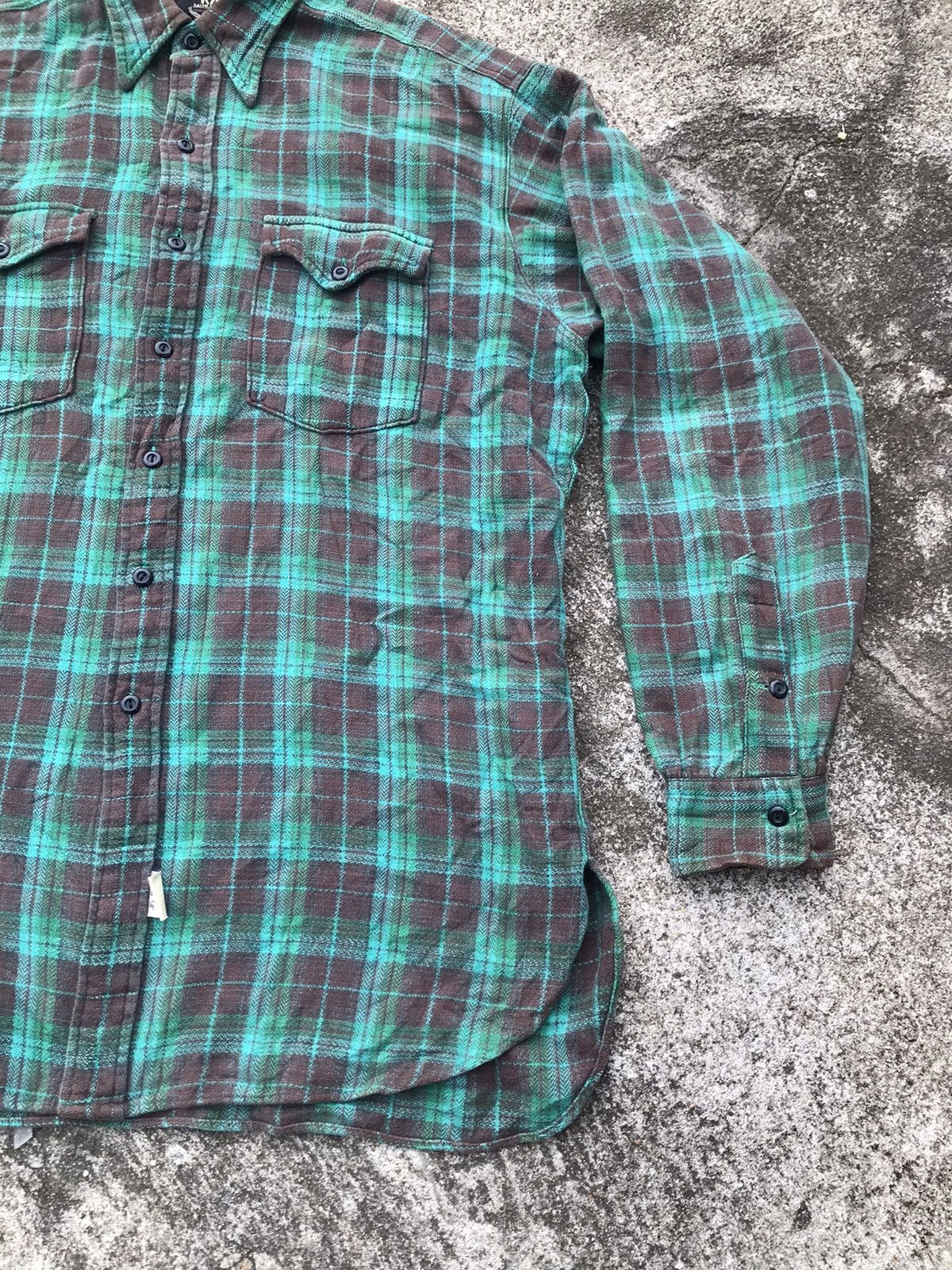 Ralph Lauren RRL shirt button up shadow plaid Size US M / EU 48-50 / 2 - 4 Thumbnail