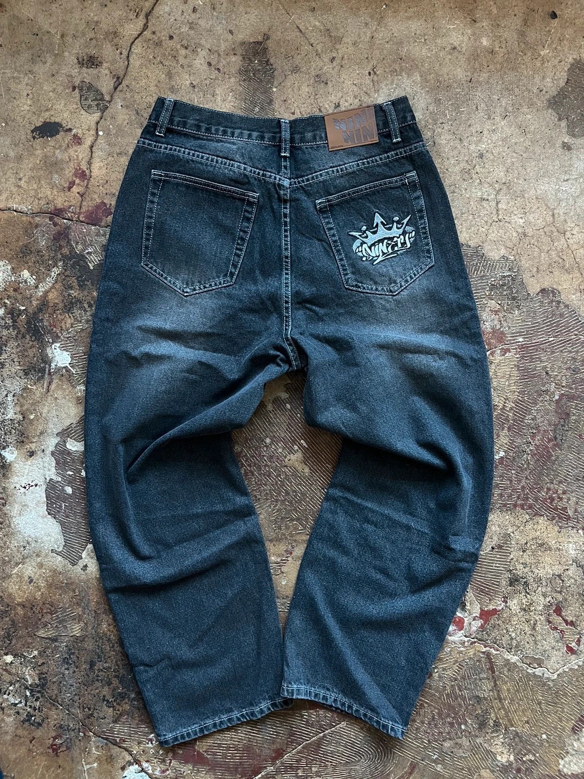 Vintage Nine Nine Vintage Baggy Denim Jeans Size US 40 / EU 56 - 1 Thumbnail