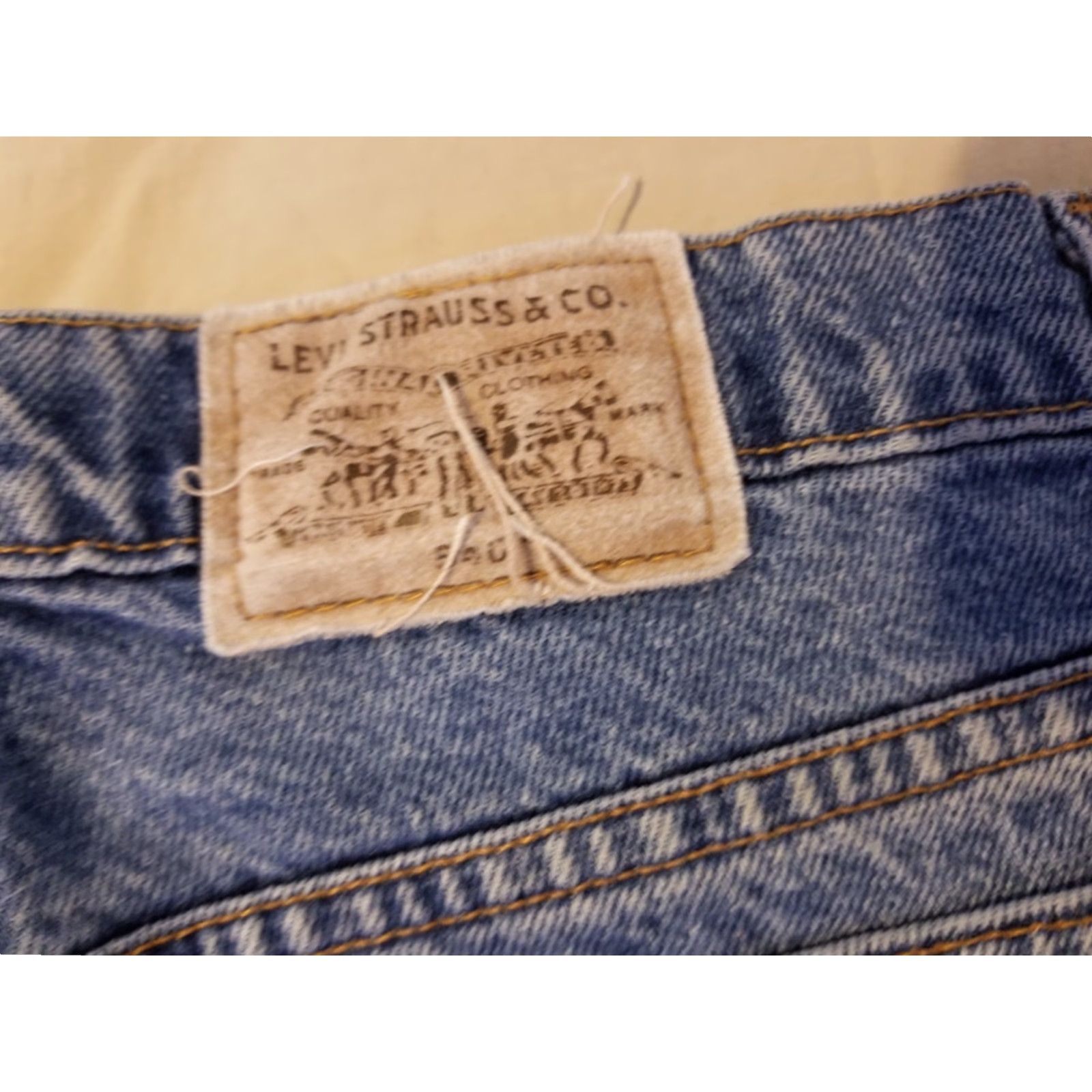 Levi's VINTAGE Levi's 540 Jeans Denim Pants 40x29 38x28 Relaxed Straight 5-Pocket Mens Blue Size US 40 / EU 56 - 2 Thumbnail
