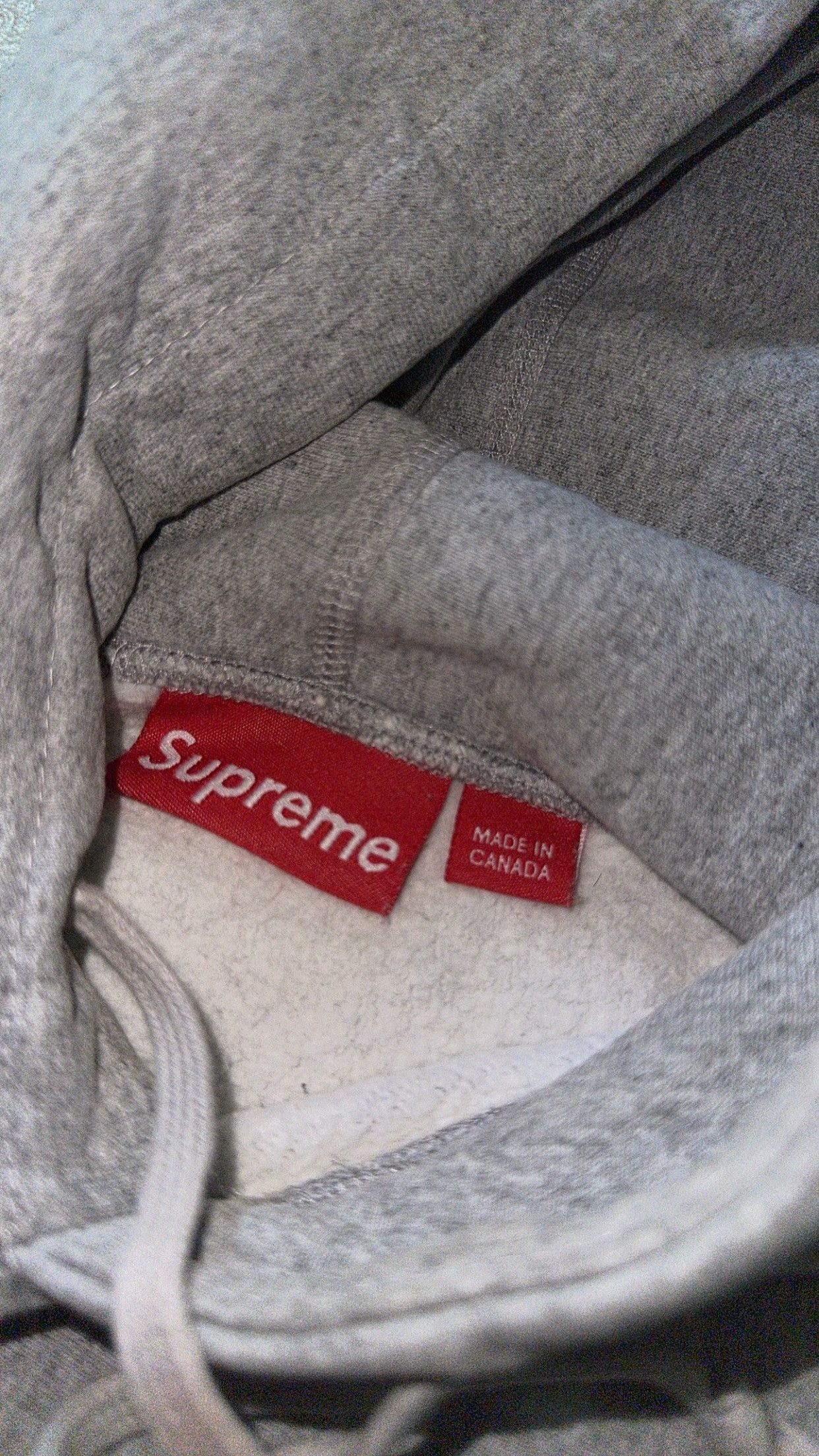 Supreme 2012 Red on Grey Box Logo Size US L / EU 52-54 / 3 - 2 Thumbnail