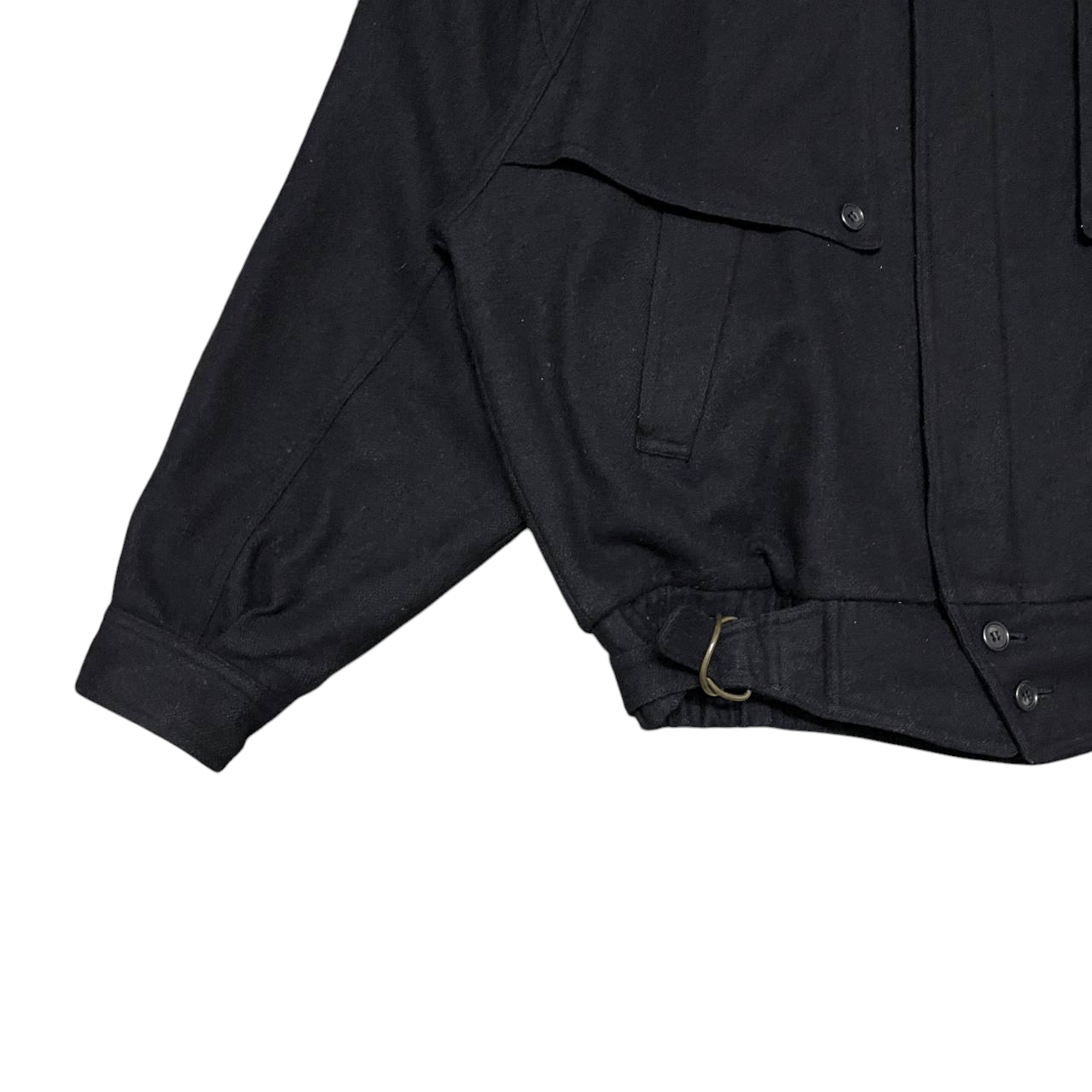 Issey Miyake Vintage Zacken Wool Bomber Style Jacket Issey Miyake Inspire Size US M / EU 48-50 / 2 - 3 Thumbnail