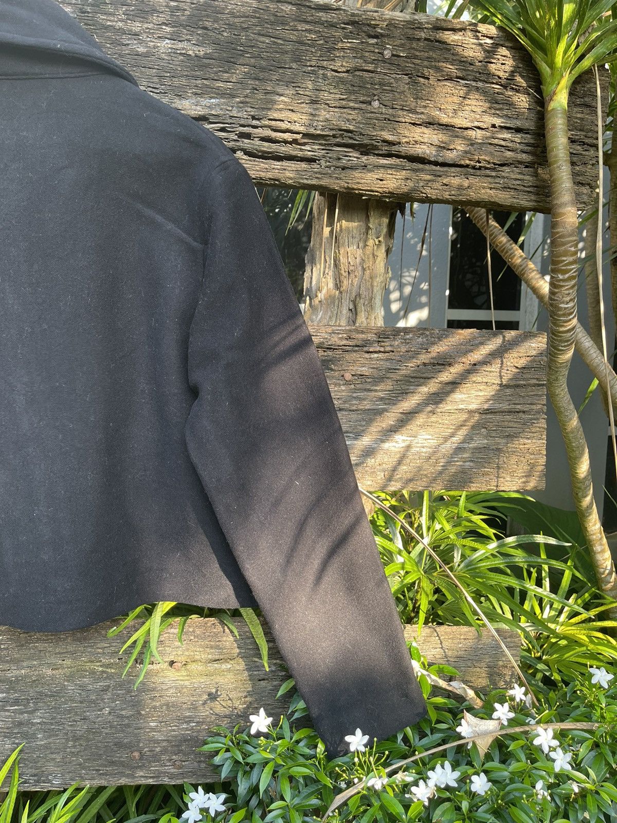 Sarah Pacini Sarah Pacini Cropped Wool Jacket - Made in Italy Size M / US 6-8 / IT 42-44 - 12 Thumbnail