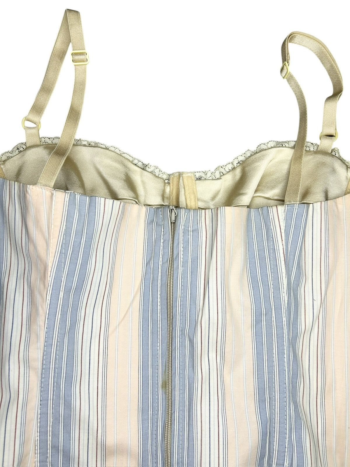 Dolce & Gabbana 00s Lace Up Corset Size S / US 4 / IT 40 - 4 Thumbnail