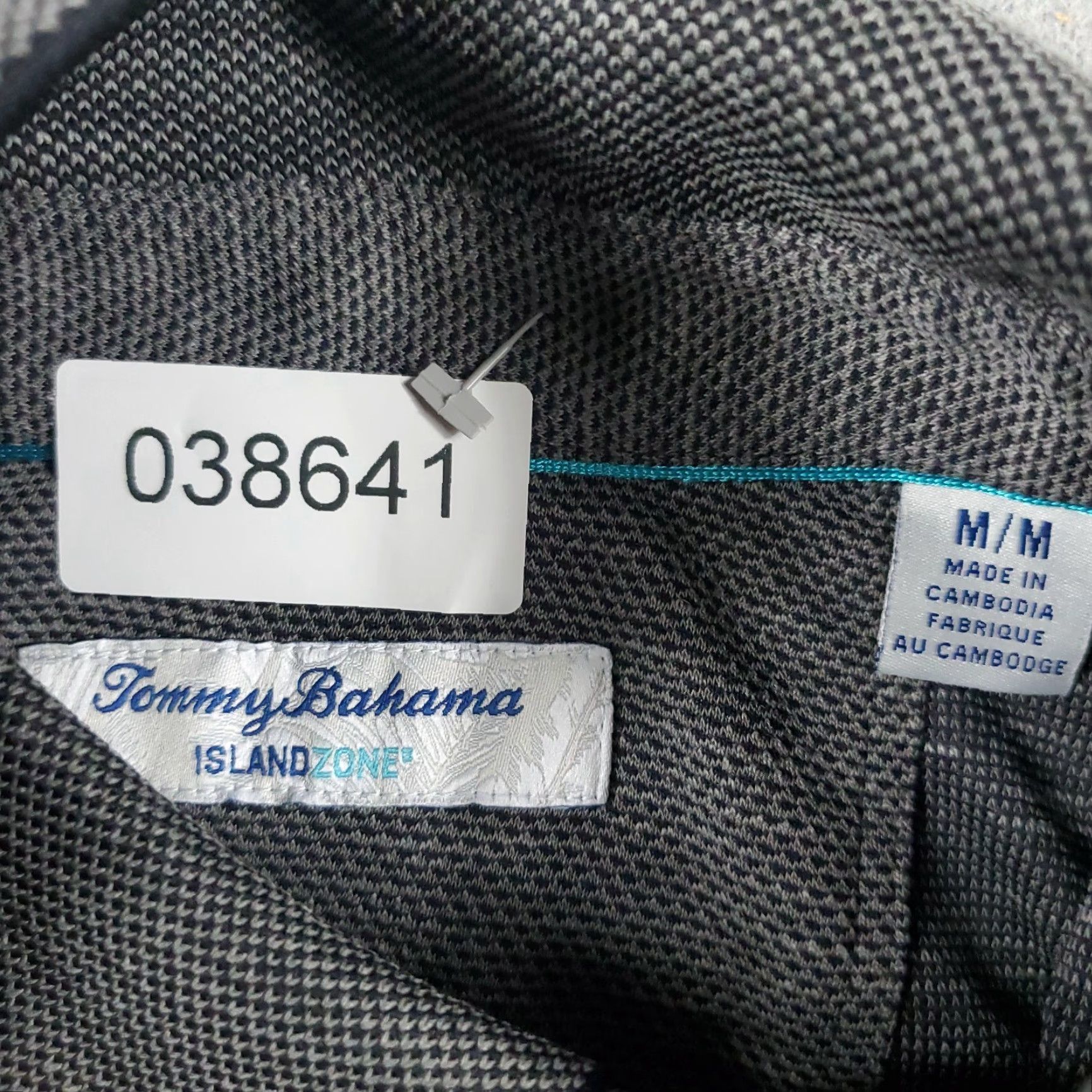 Tommy Bahama VINTAGE Tommy Bahama Polo Shirt Mens Medium Gray Marlin Short Sleeve Polo Mens Medium Gray Marlin Sports Classic Size US M / EU 48-50 / 2 - 7 Thumbnail