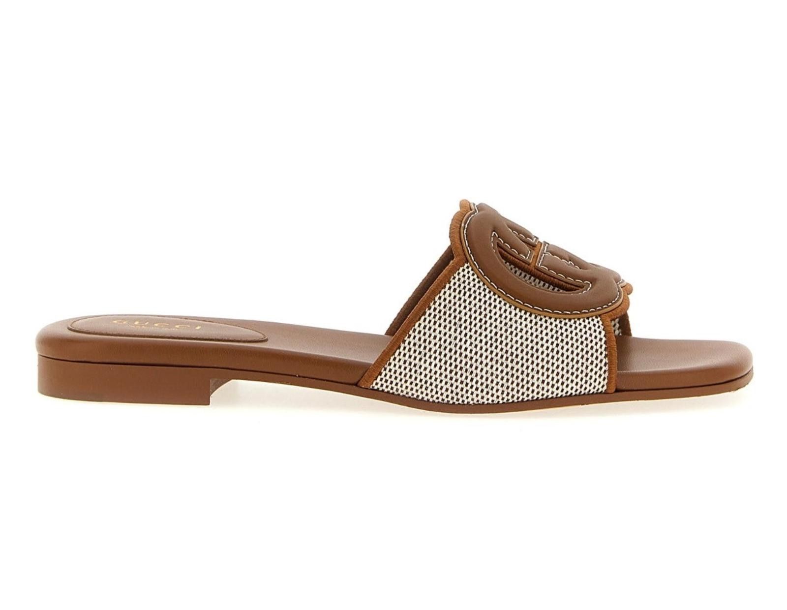 Gucci Gucci 'Incrocio GG' sandals size 39 Size ONE SIZE - 1 Thumbnail
