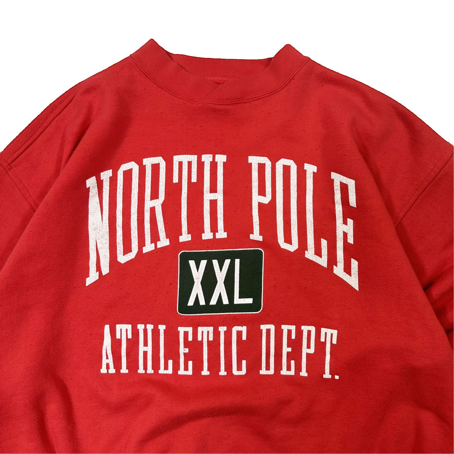 Vintage Vintage 90s North Pole Athletic Dept. Graphic College Size US XL / EU 56 / 4 - 2 Thumbnail