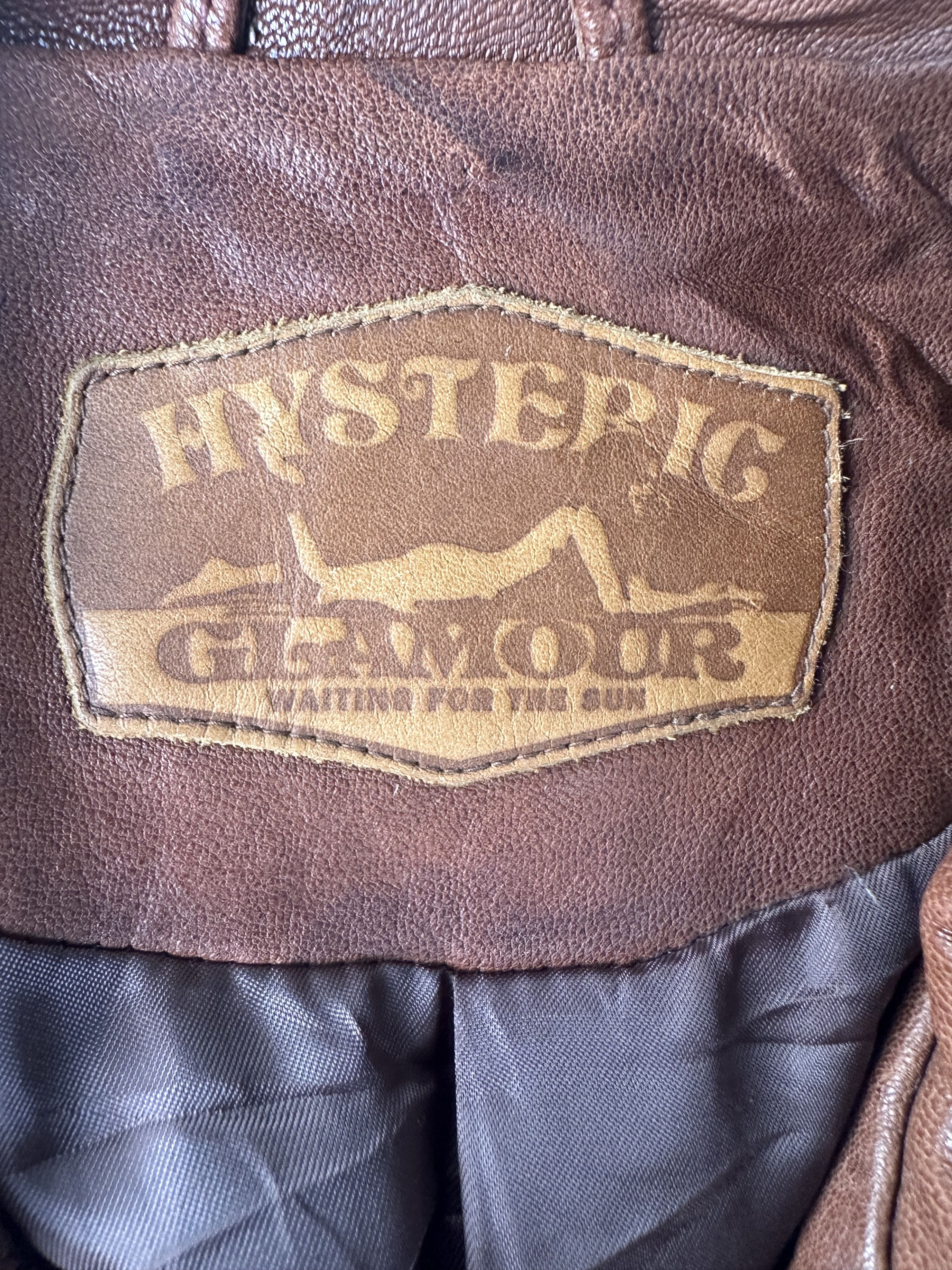 Hysteric Glamour Hysteric Glamour Patina Leather Jacket Waiting For The Sun Size US S / EU 44-46 / 1 - 10 Thumbnail