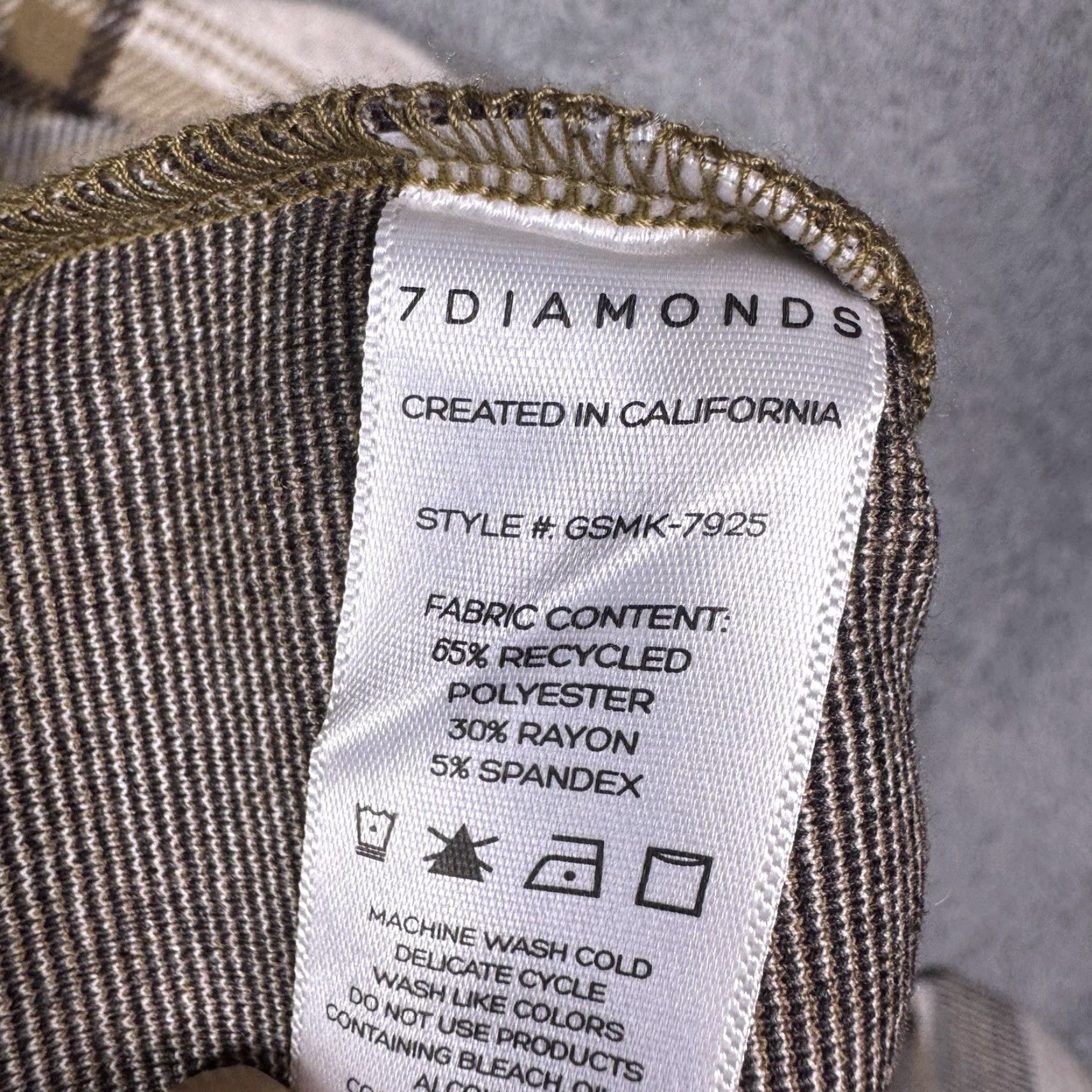 Vintage 7 Diamonds Generation Shirt Mens XL Soft Flannel Jacquard GSMK-7925 Size US XL / EU 56 / 4 - 7 Thumbnail