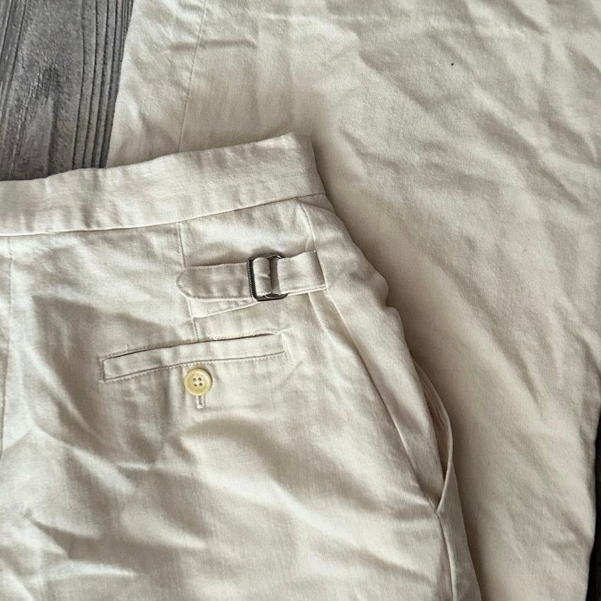 Lauren Ralph Lauren lauren ralph lauren biege cream high waisted pants Size 30" / US 8 / IT 44 - 5 Thumbnail