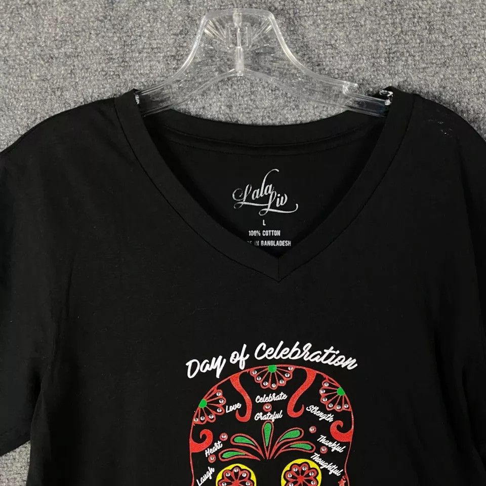 Other Lala Liv Blouse Women's Large NWT Short Sleeve Cotton L Size L / US 10 / IT 46 - 2 Thumbnail