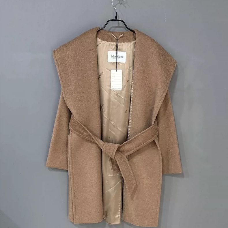 Max Mara Max Mara Rialto hooded bathrobe coat Size L / US 10 / IT 46 - 1 Thumbnail