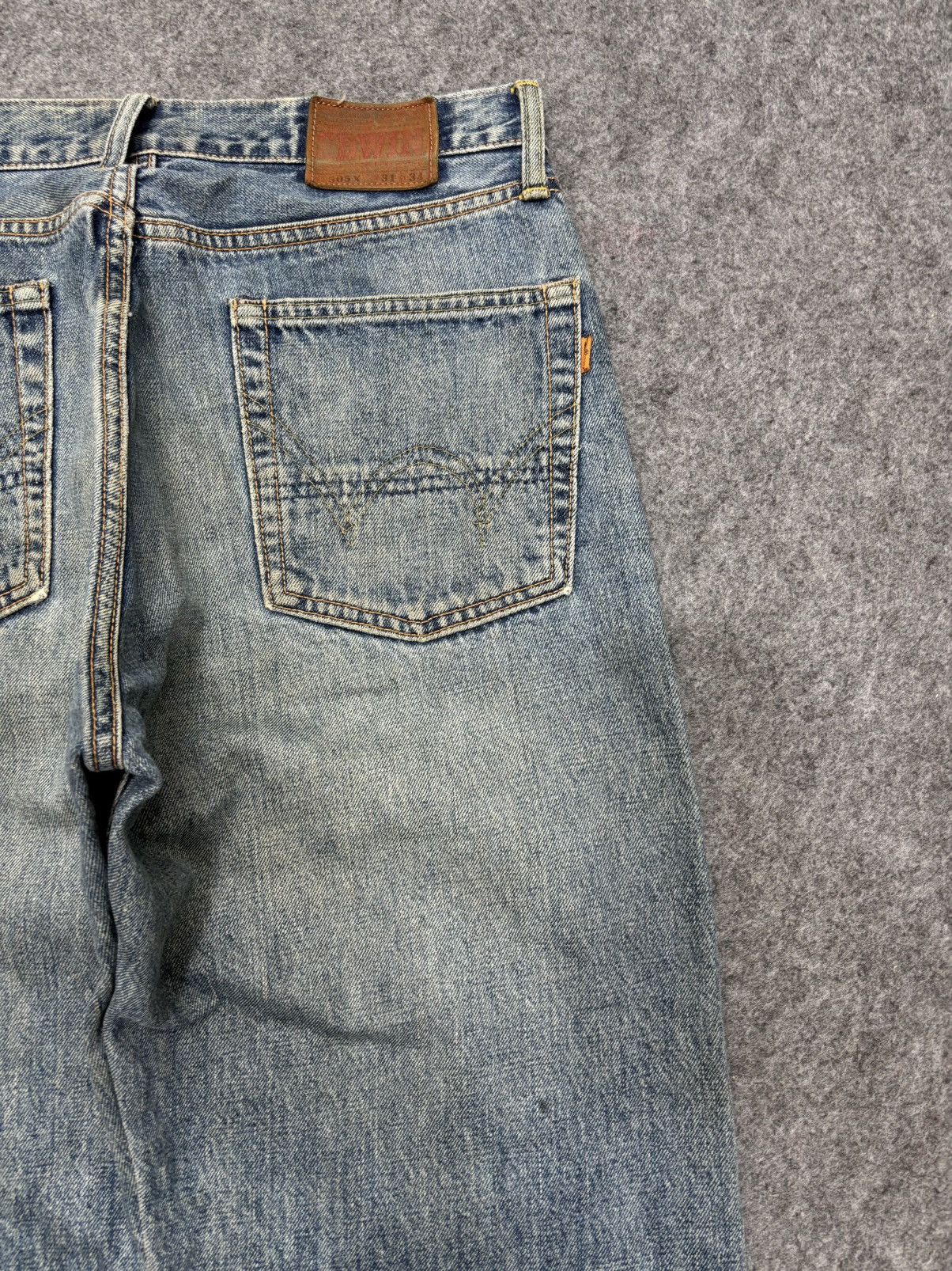 Edwin Vintage Edwin 505X Rusty Medium Wash Selvedge Denim F686 Size US 30 / EU 46 - 11 Thumbnail