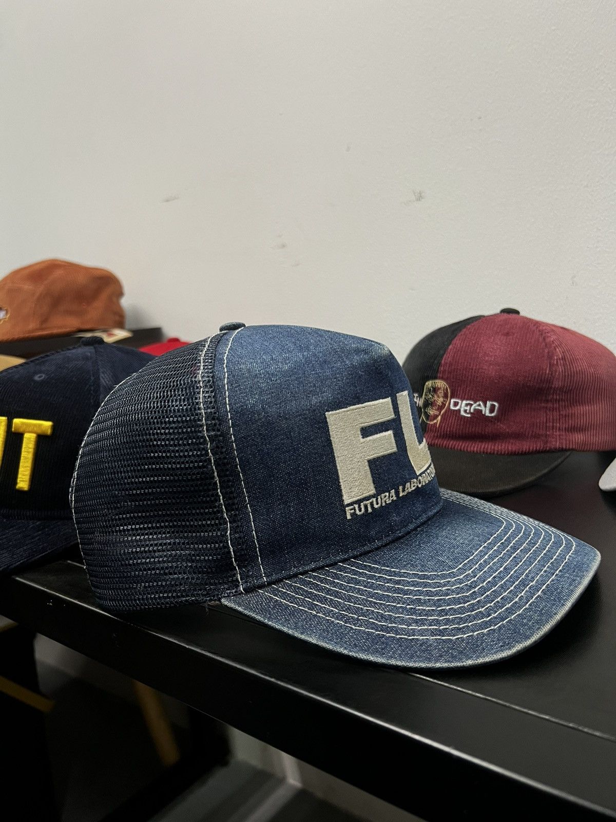 Futura × Japanese Brand VTG Futura Laboratories Trucker Cap Size ONE SIZE - 5 Thumbnail