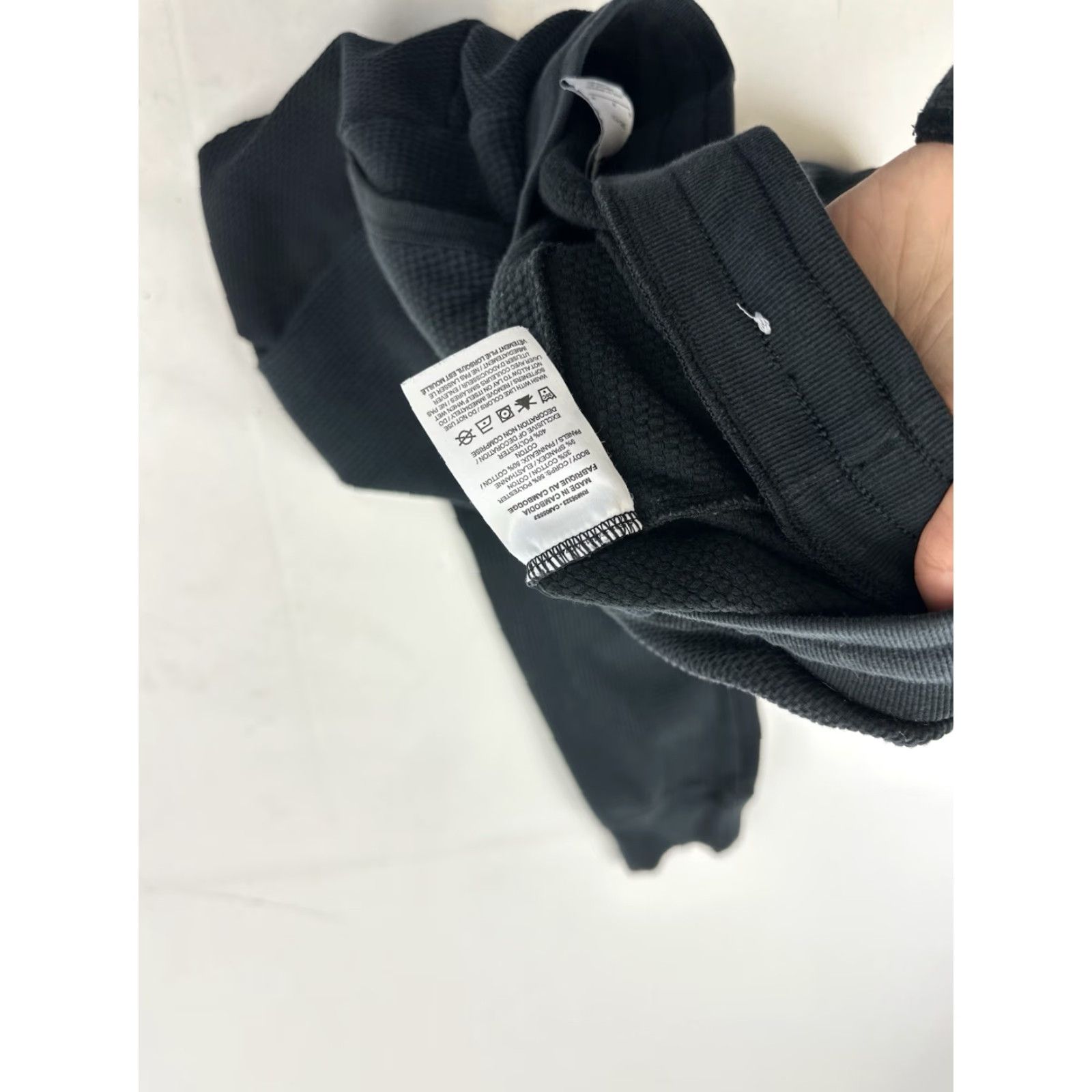 Nike Nike Women’s Jogger Pants M Black Knit Activewear Tapered Inseam 28 Pockets Elastic Waist Drawstring Athleisure Size 32" / US 10 / IT 46 - 5 Thumbnail