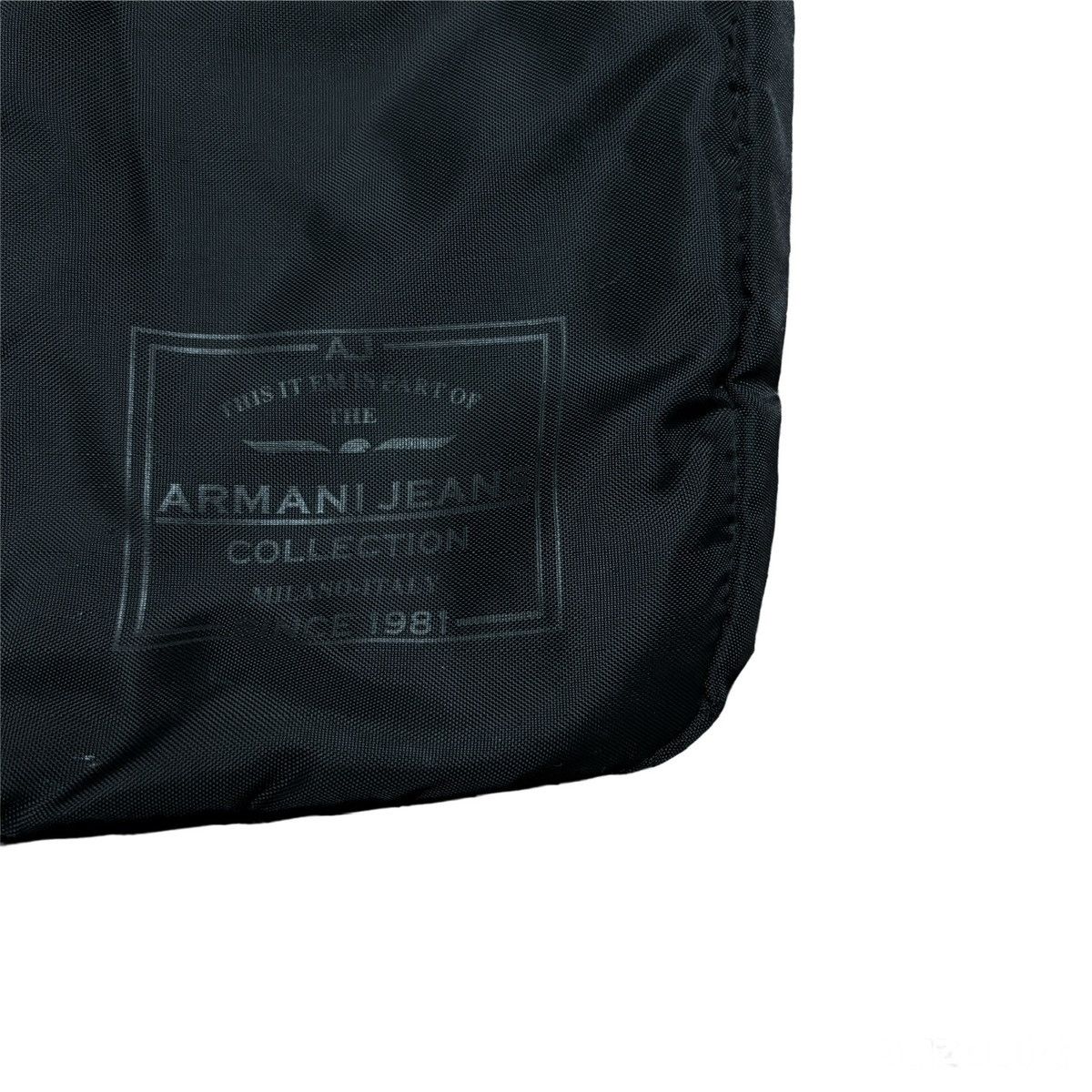 Giorgio Armani 90s Armani Jeans Two-way Bag Size 46 - 3 Thumbnail