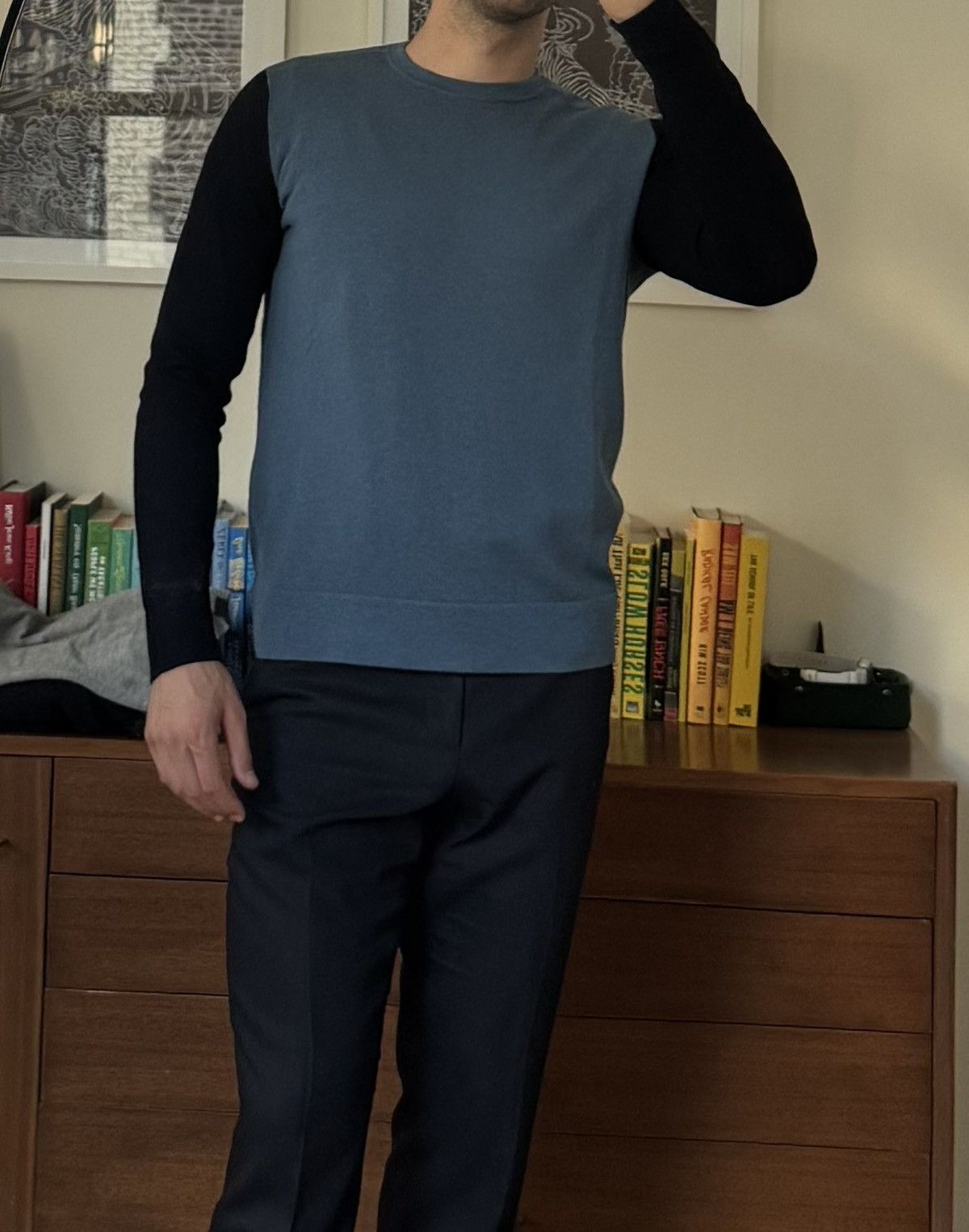 Theory Theory Two Tone Sweater Size US M / EU 48-50 / 2 - 2 Thumbnail