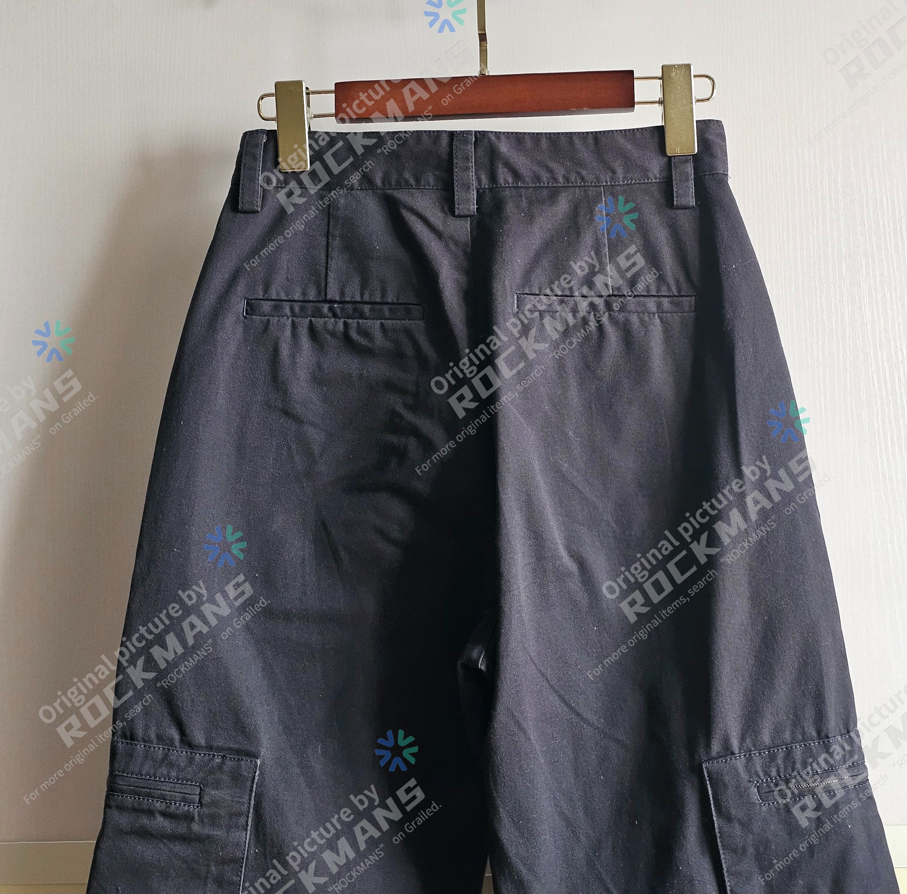 Amiri Amiri High-Waisted Wide-Leg Workwear Pants Size 38 Size 26" / US 2 / IT 38 - 5 Thumbnail