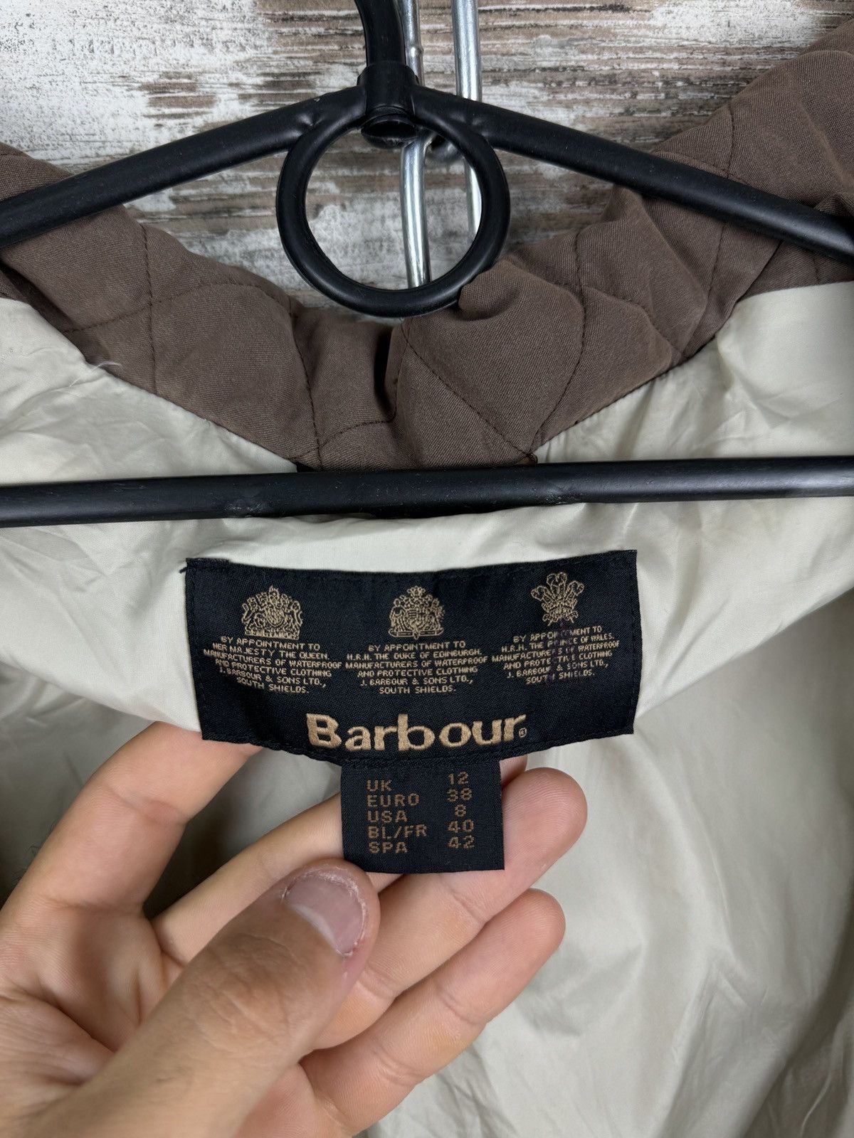 Barbour Women’s Barbour SHAPED M'FIBRE QUILT SHORT quilted Size M / US 6-8 / IT 42-44 - 9 Thumbnail