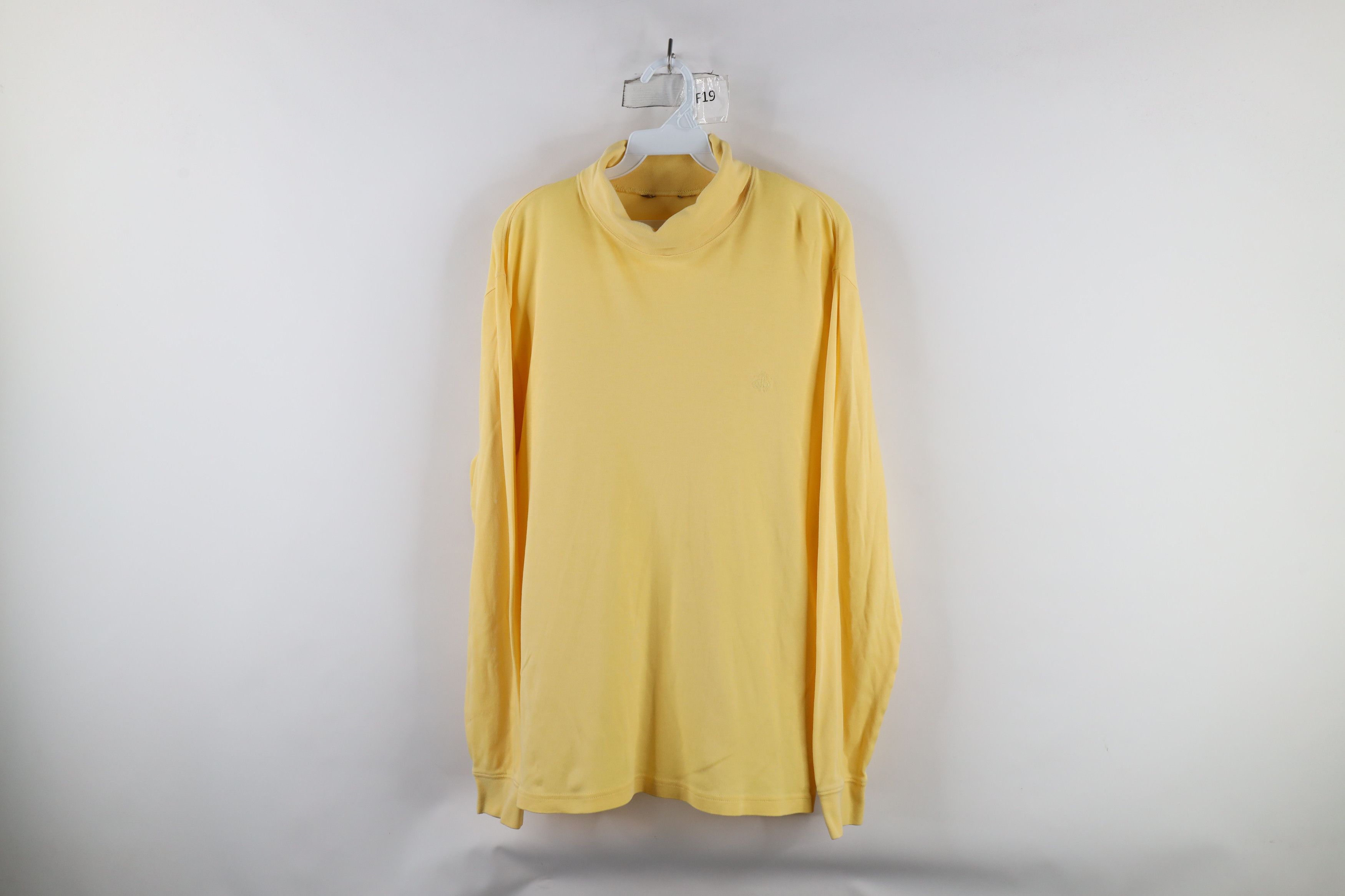 Brooks Brothers × Vintage Vintage 90s Brooks Brothers Long Sleeve Turtleneck T-Shirt Size US L / EU 52-54 / 3 - 1 Thumbnail