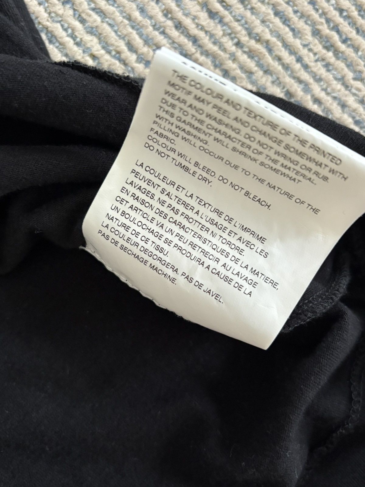 Comme des Garcons CDG Neon Orange Logo Black T-Shirt Size US M / EU 48-50 / 2 - 5 Thumbnail