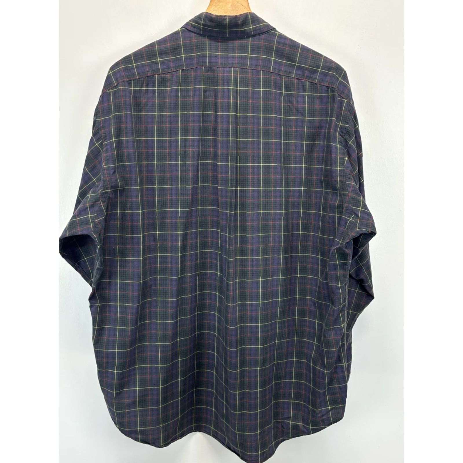Ralph Lauren VINTAGE Ralph Lauren Shirt Men XL Plaid Cotton Long Sleeve Preppy Tartan Collared Button-Up Size US XL / EU 56 / 4 - 5 Thumbnail
