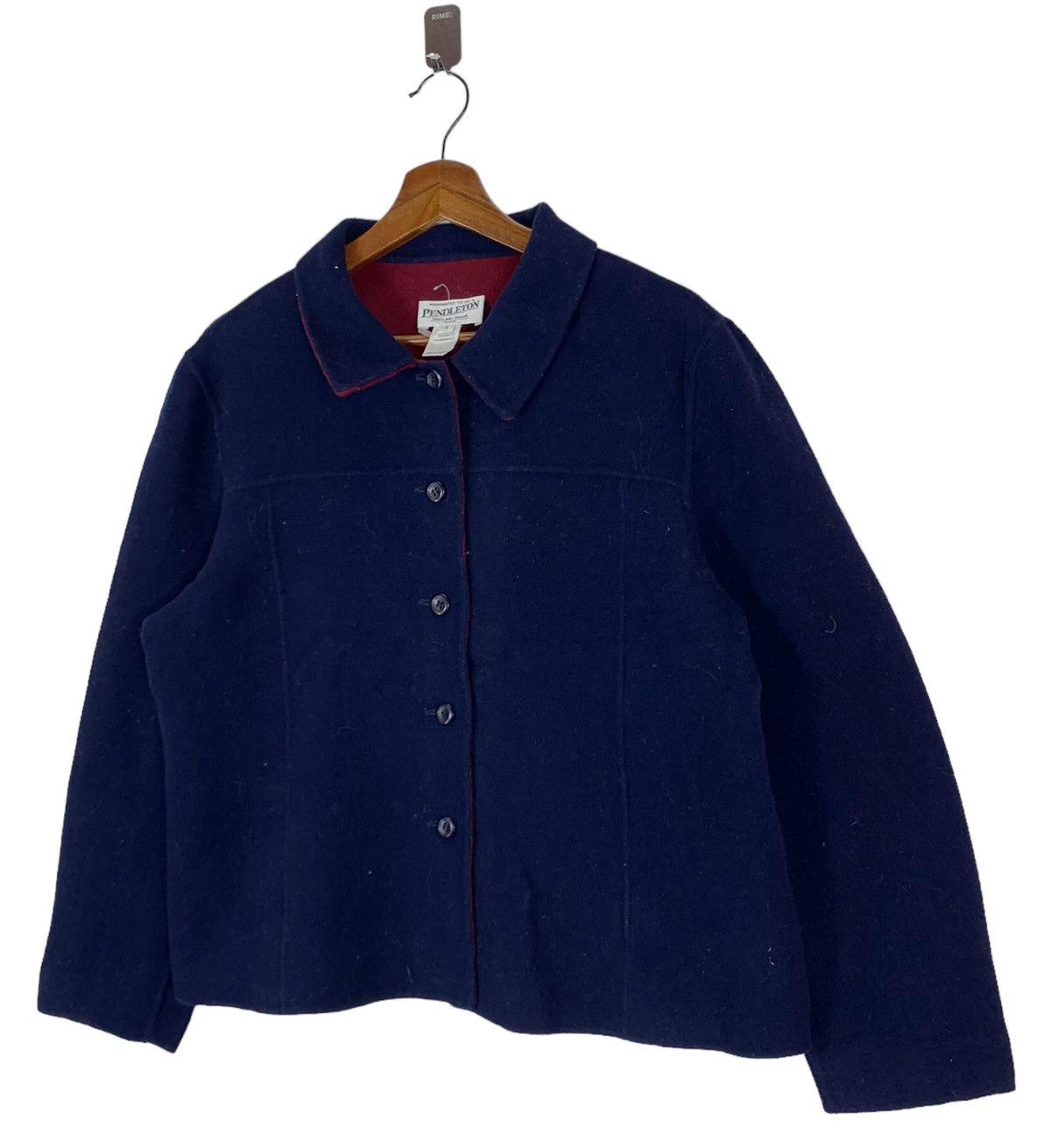 Pendleton × Vintage VINTAGE PENDLETON OREGON WOOL BUTTON JACKET Size US L / EU 52-54 / 3 - 2 Thumbnail