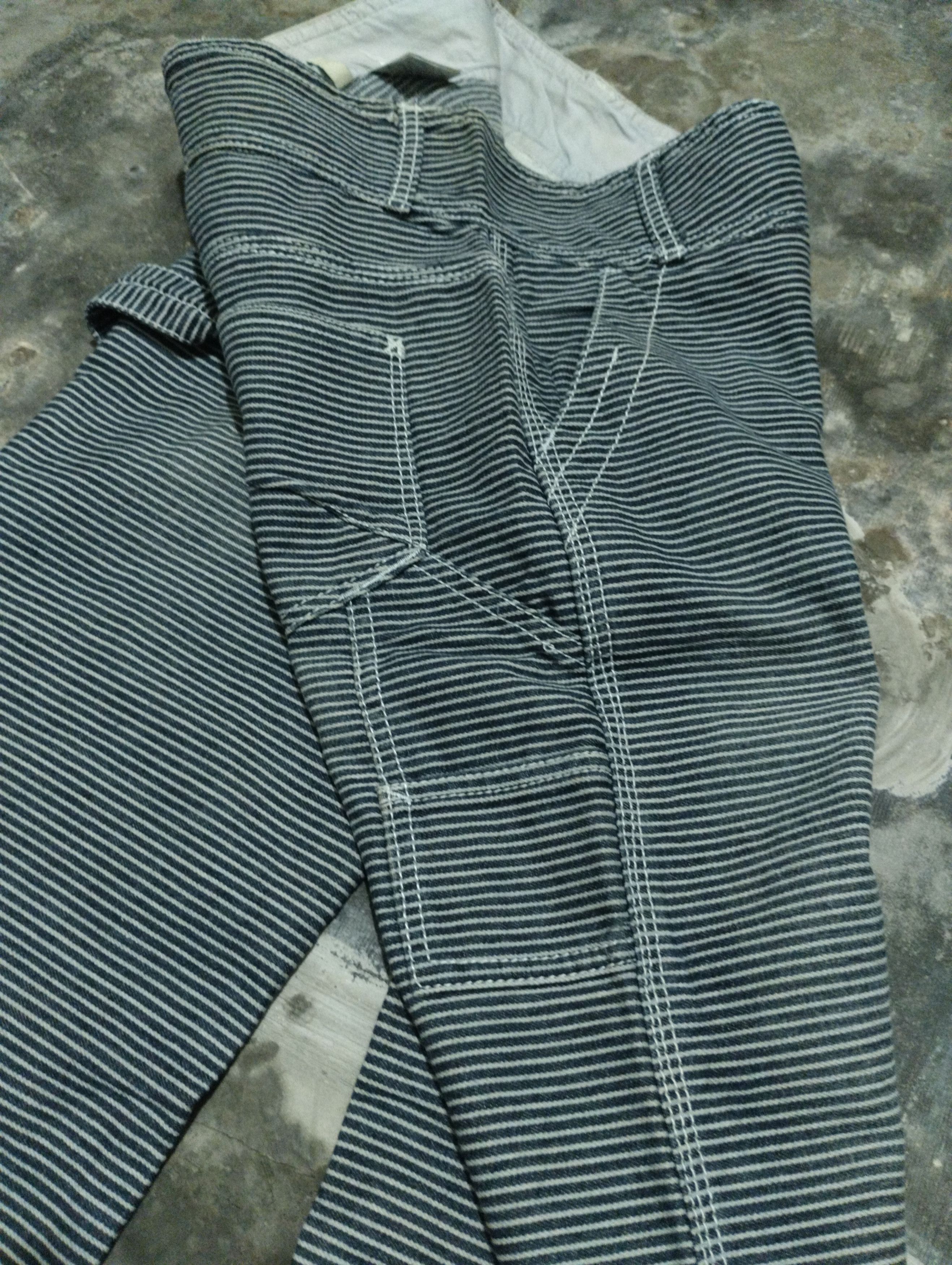 Japanese Brand Japanese Brand Hickory Carpenter Jeans Size US 31 - 3 Thumbnail