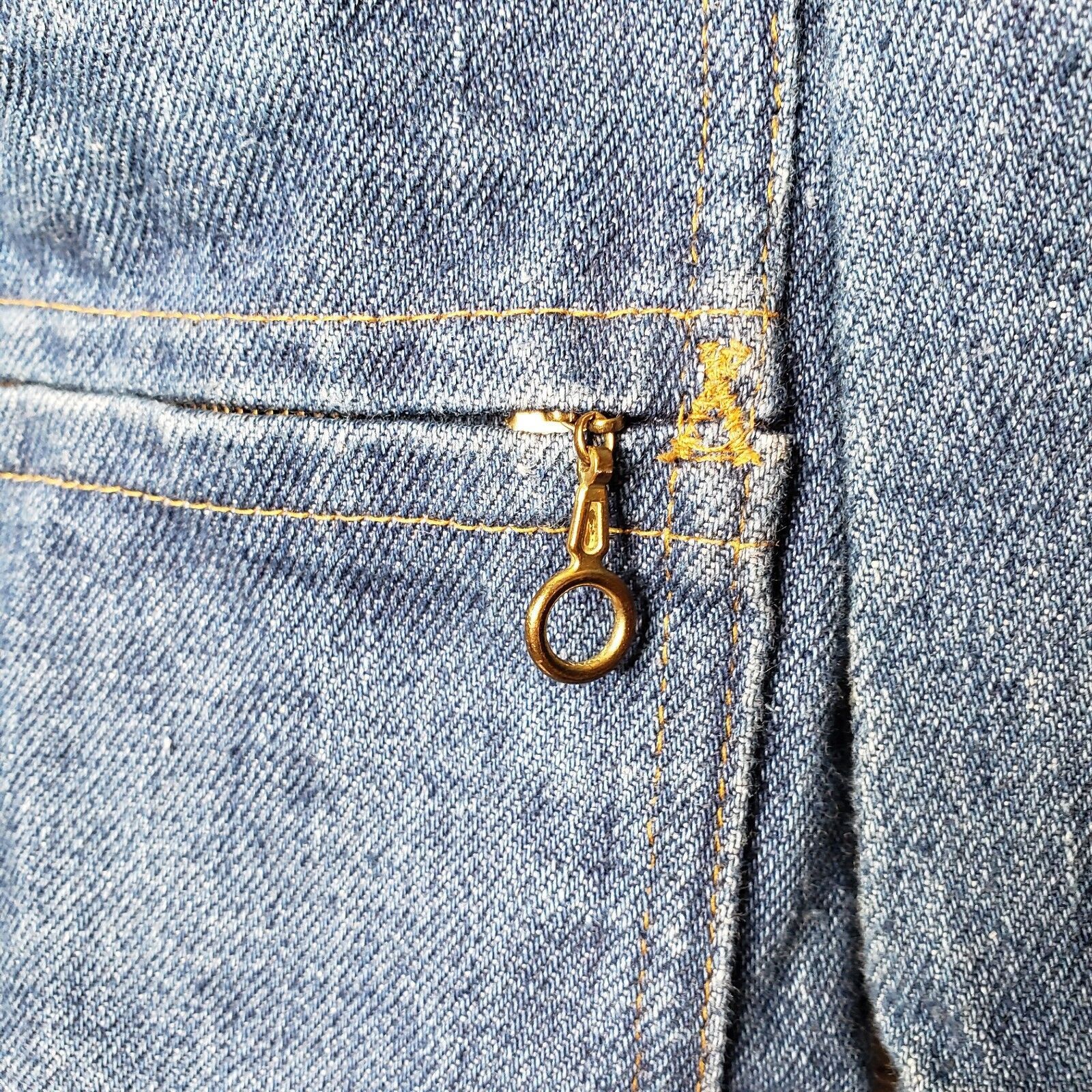 Levi's Vintage Levis Orange Tab Denim Jacket Safari Leisure Small Size US S / EU 44-46 / 1 - 3 Thumbnail