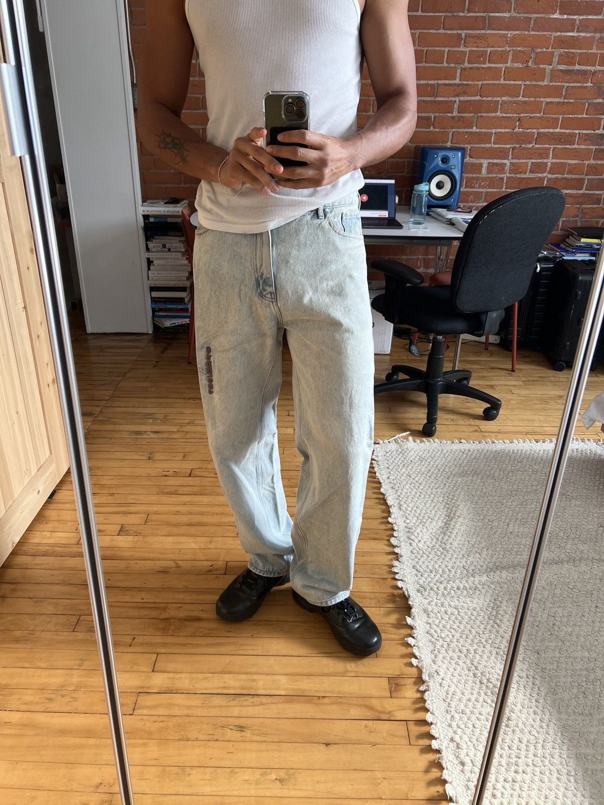 Y/Project Y Project Pleat Denim Size US 31 - 4 Thumbnail