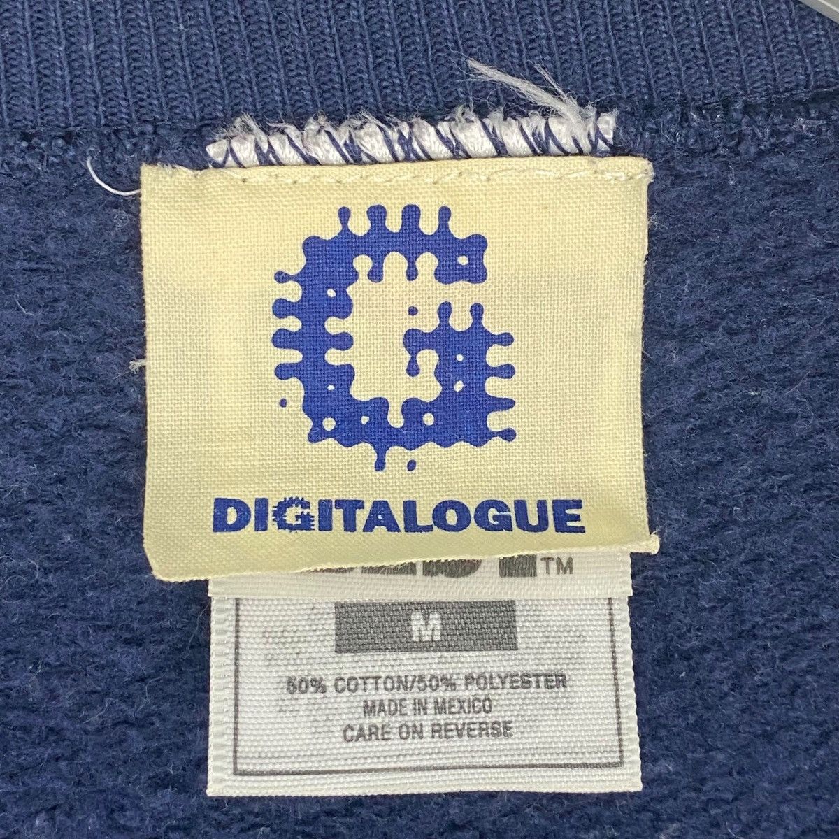 Other Vintage Digitalogue Sweatshirt Crewneck Blue Pullover Size M Size US M / EU 48-50 / 2 - 6 Thumbnail