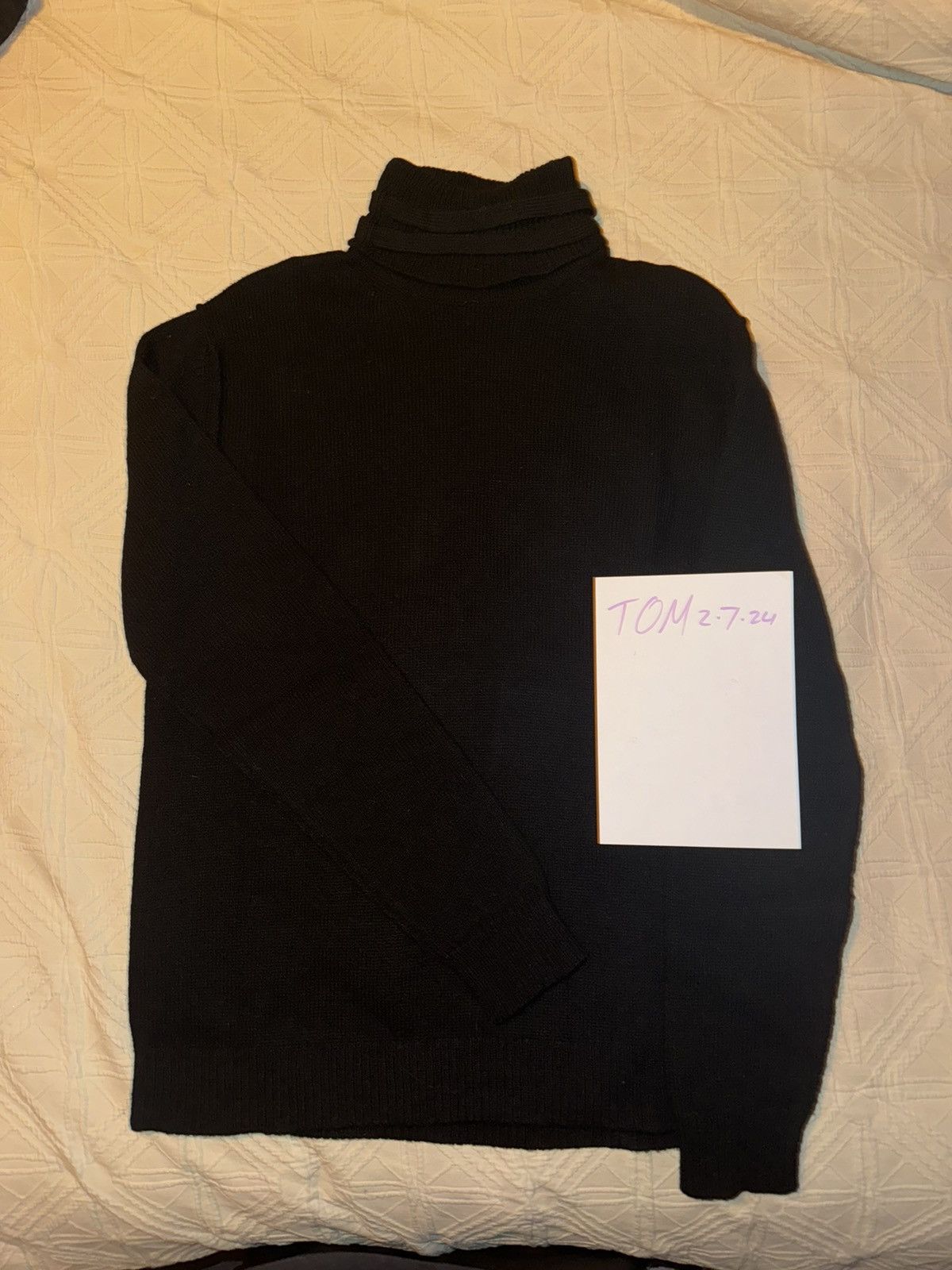 Raf Simons RAF Simons Double strap roll neck knit - A/W 2019 Raf Simons RAF Simons Double strap roll neck knit - A/W 2019