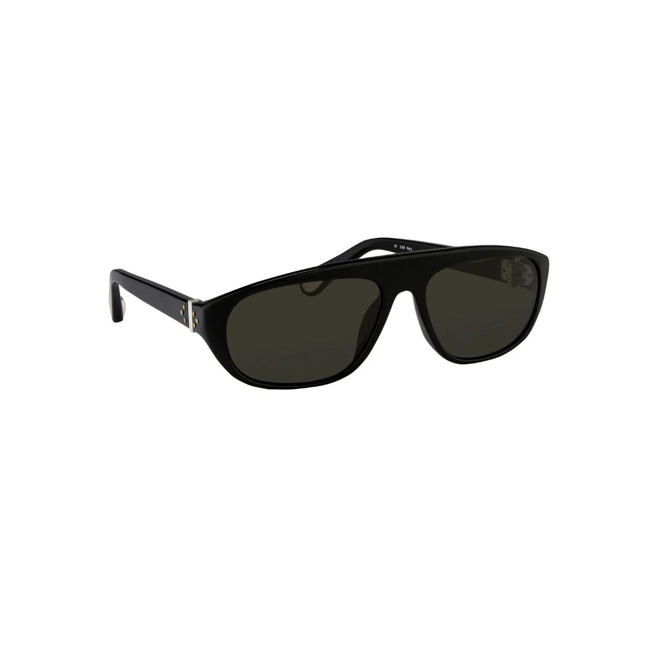 Ann Demeulemeester Ann Demeulemeester Sunglasses Flat Top Black and Grey Size ONE SIZE - 1 Thumbnail