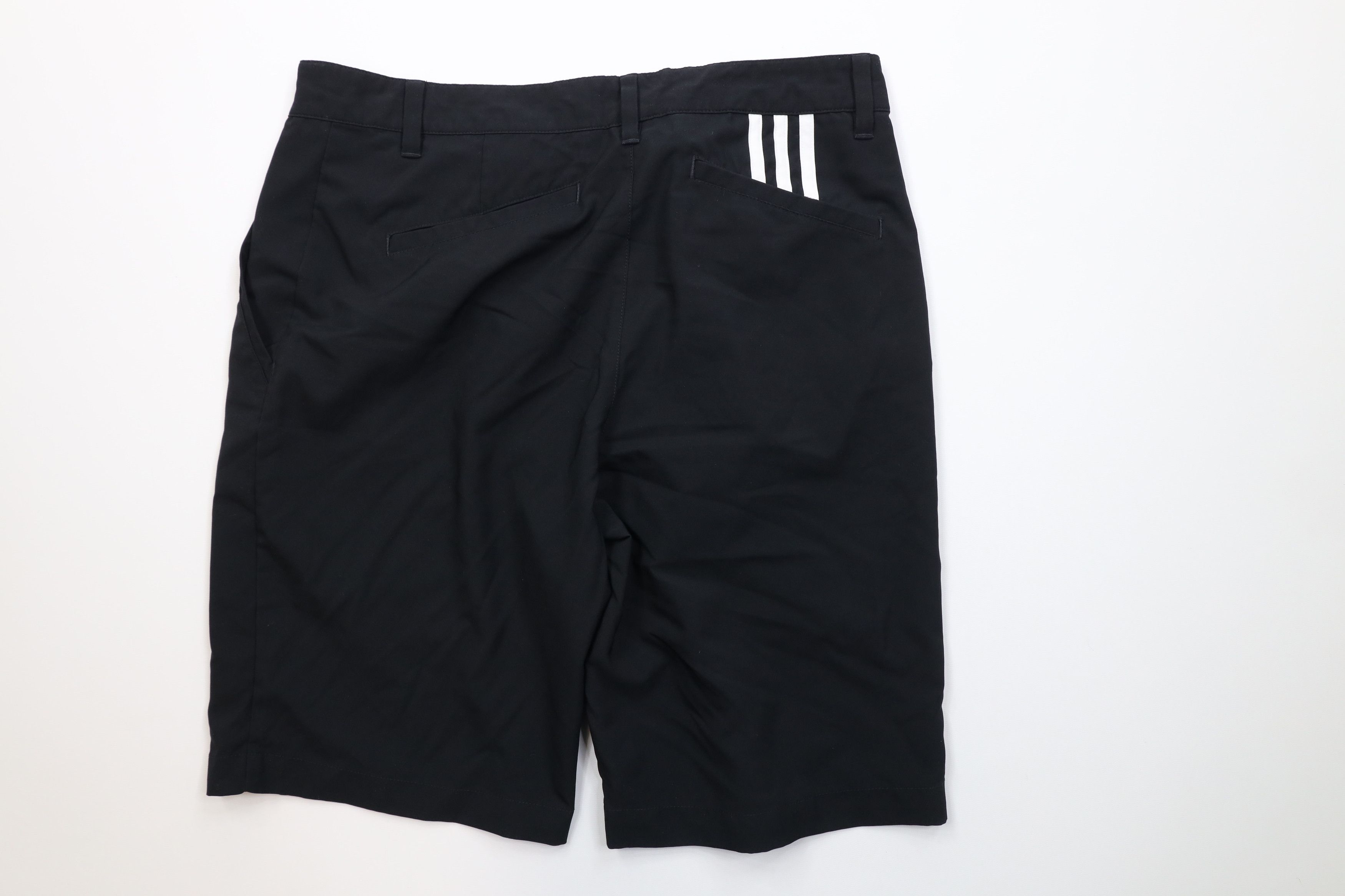 Adidas Vintage Y2K Adidas Golf Spell Microfiber Chino Shorts Black Size US 32 / EU 48 - 8 Thumbnail