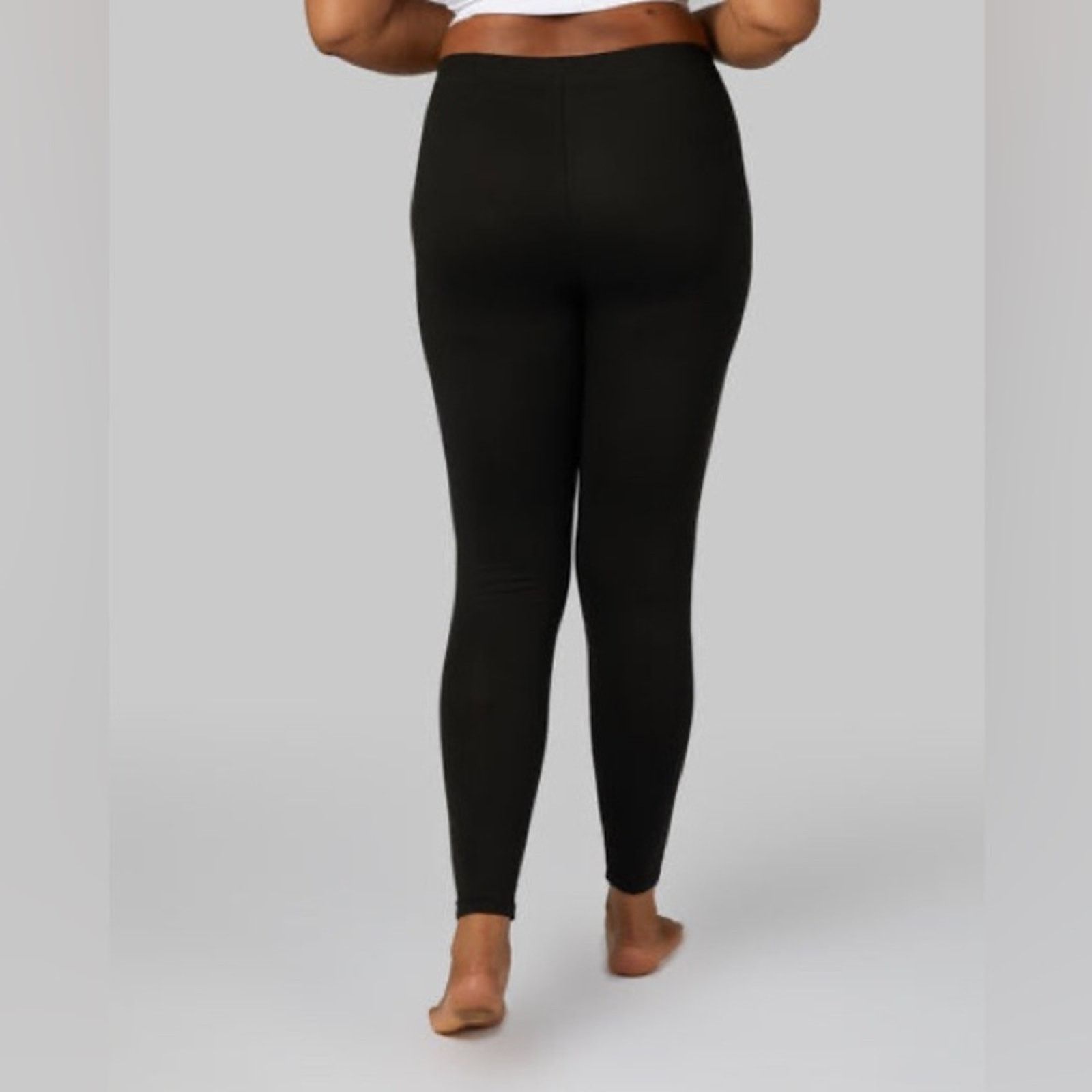 Nordstrom NEW 32° HEAT Cozy Heat Black Full High Rise Leggings Tights Size 36" / US 14 / IT 50 - 8 Thumbnail