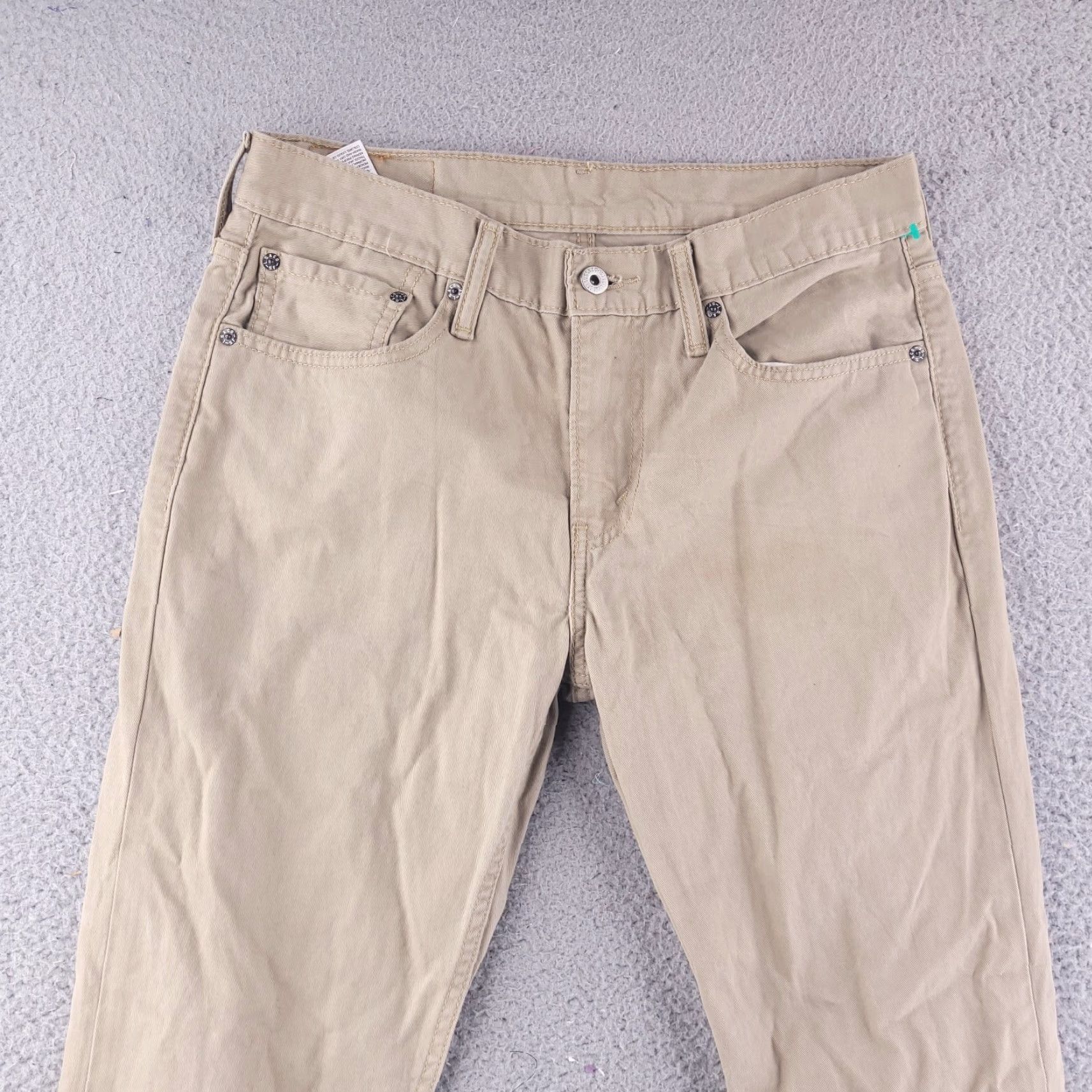 Levi's Levi's Pants Slim 511 Khaki Chino Straight 31x31 Brown Mens Regular Size 31 Inseam 31 Pants Mens Brown Chino Slim 511 Levis Size US 31 - 3 Thumbnail