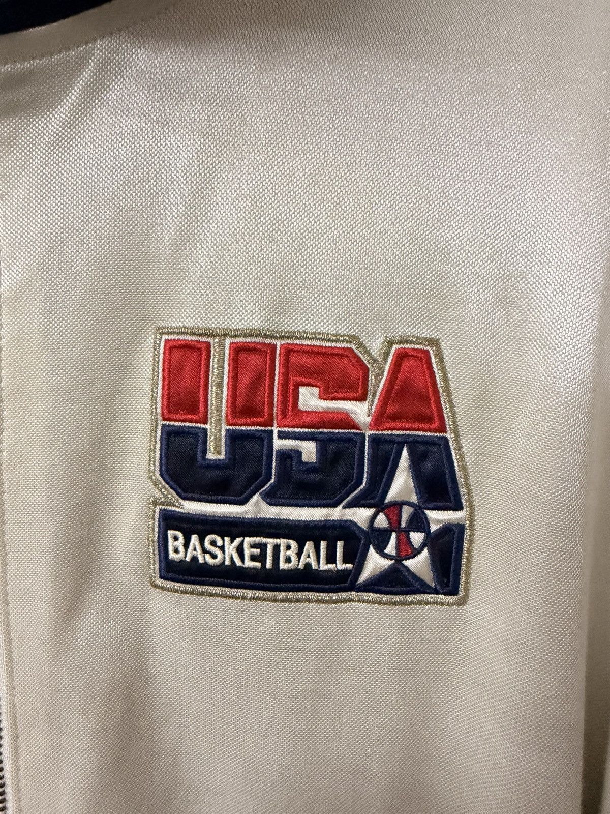 Nike vintage 1992 USA Olympic Dream Team basketball track jacket Size US L / EU 52-54 / 3 - 4 Thumbnail