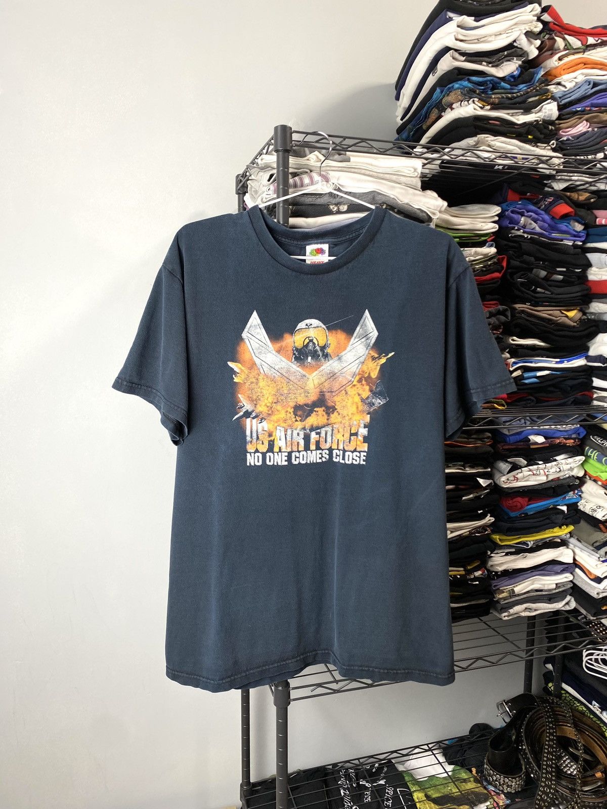 Vintage Vintage 2000’s Us Air Force T Shirt Size US L / EU 52-54 / 3 - 1 Thumbnail