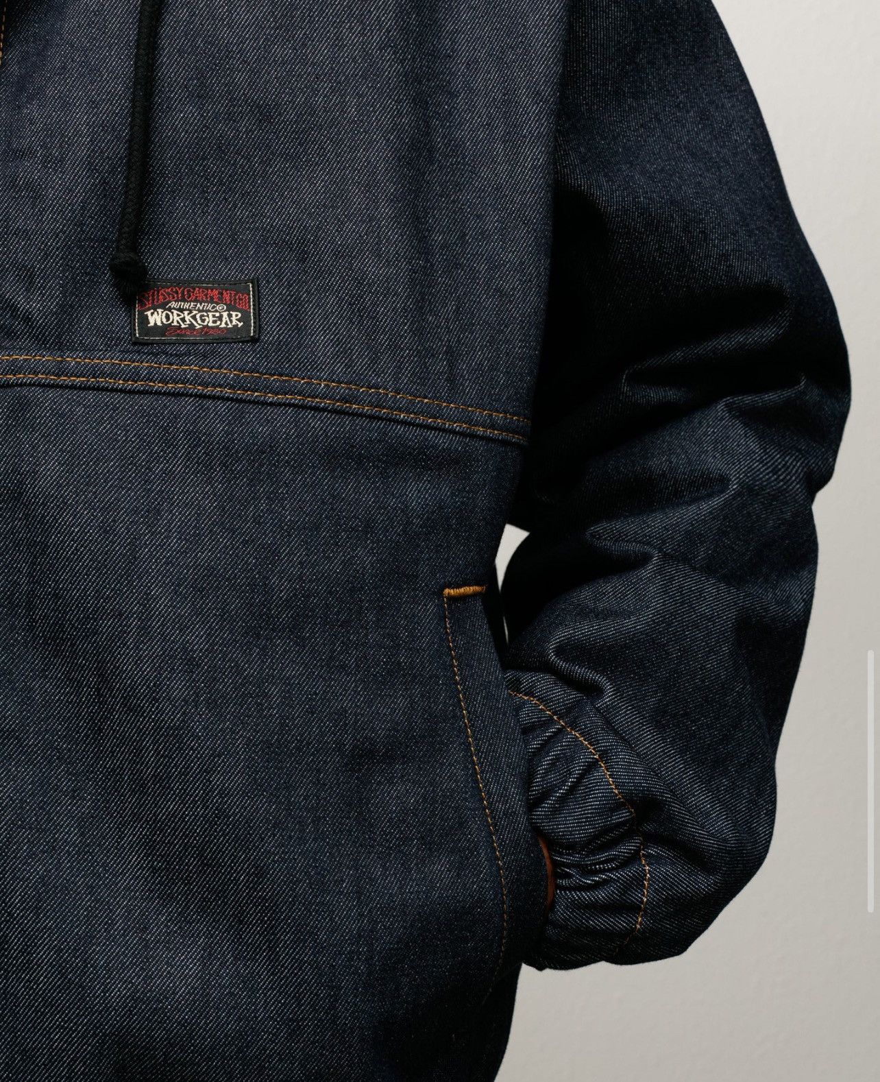 Stussy Stüssy Raw Denim Work Jacket - READ DESCRIPTION Size US M / EU 48-50 / 2 - 3 Thumbnail